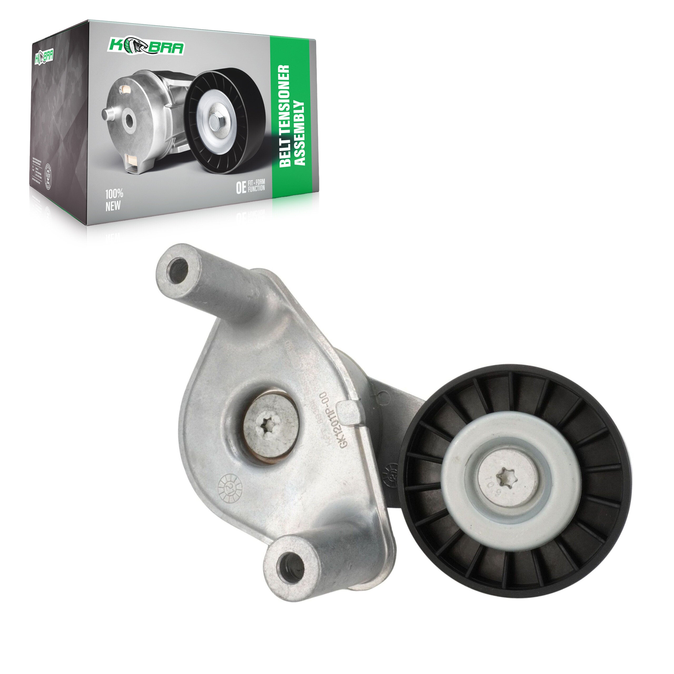Kobra KTP-89304 Accessory Drive Belt Tensioner Assembly for 1999-2010 Hyundai Tucson, Kia Magentis, Kia Sportage - N/A