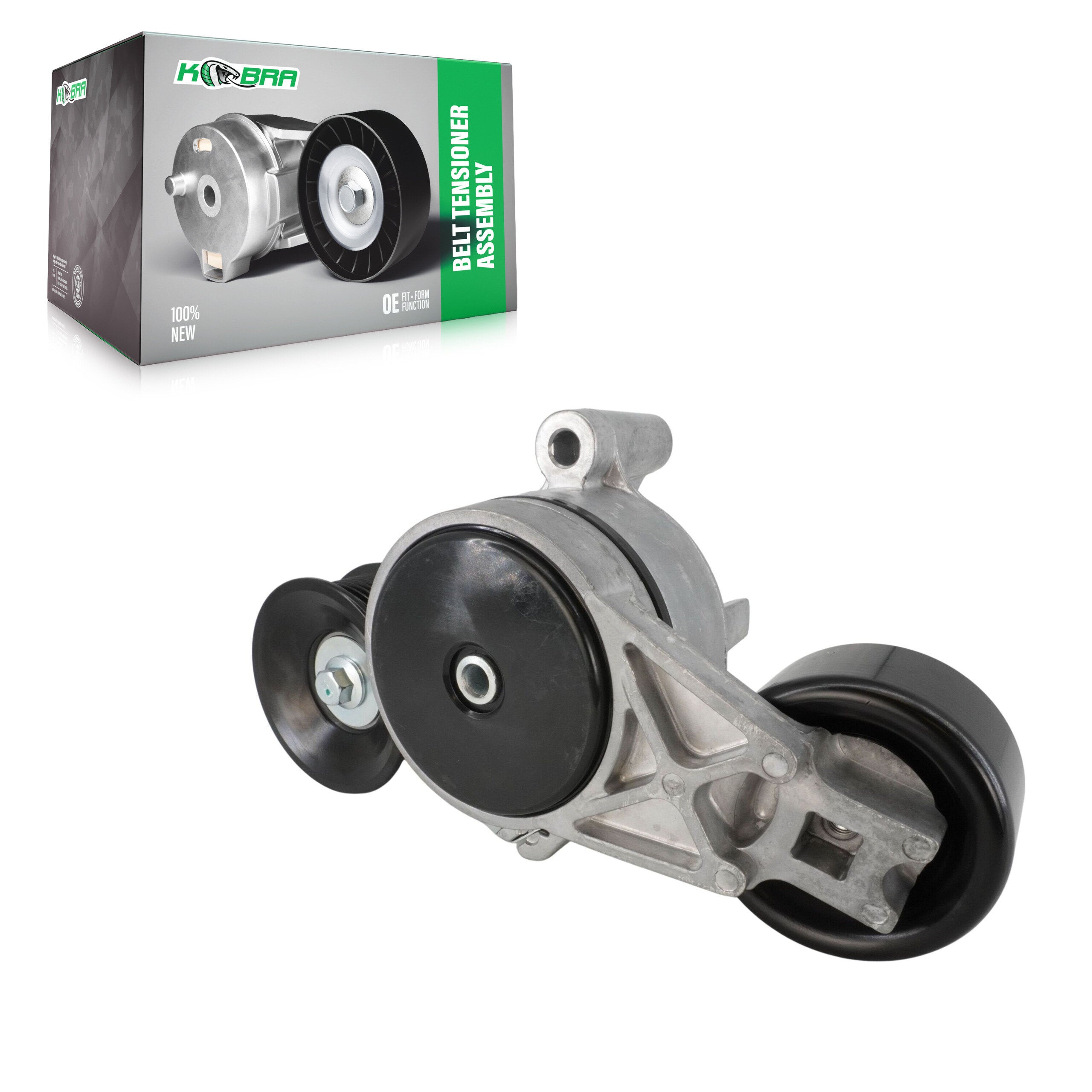 Kobra KTP-89313 Accessory Drive Belt Tensioner Assembly for 2003-2010 International CF500, International CF600, Ford LCF - Serpentine