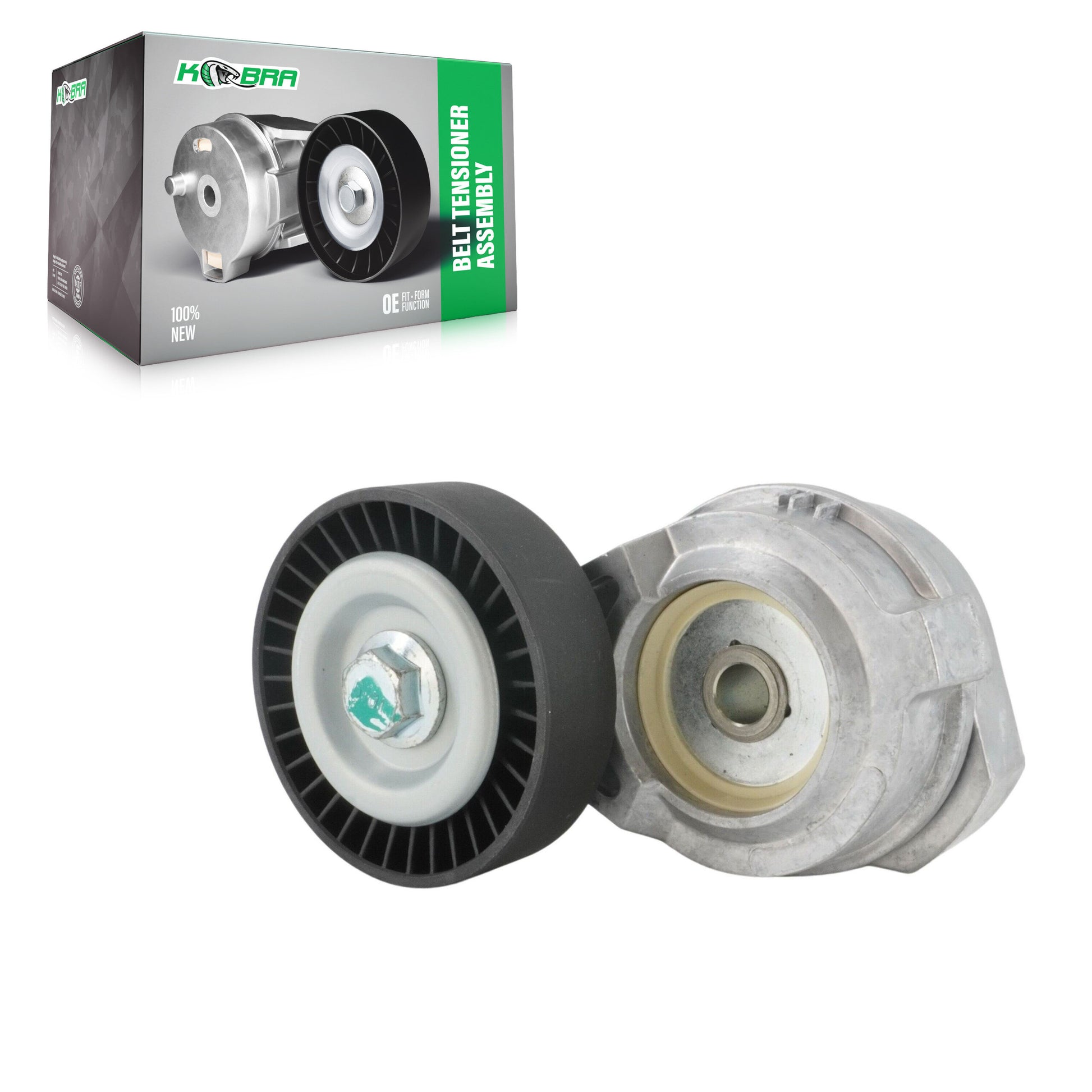 Kobra KTP-89319 Accessory Drive Belt Tensioner Assembly for 2001-2010 Dodge Neon, Chrysler PT Cruiser - Serpentine, Air Conditioning and Power Steering