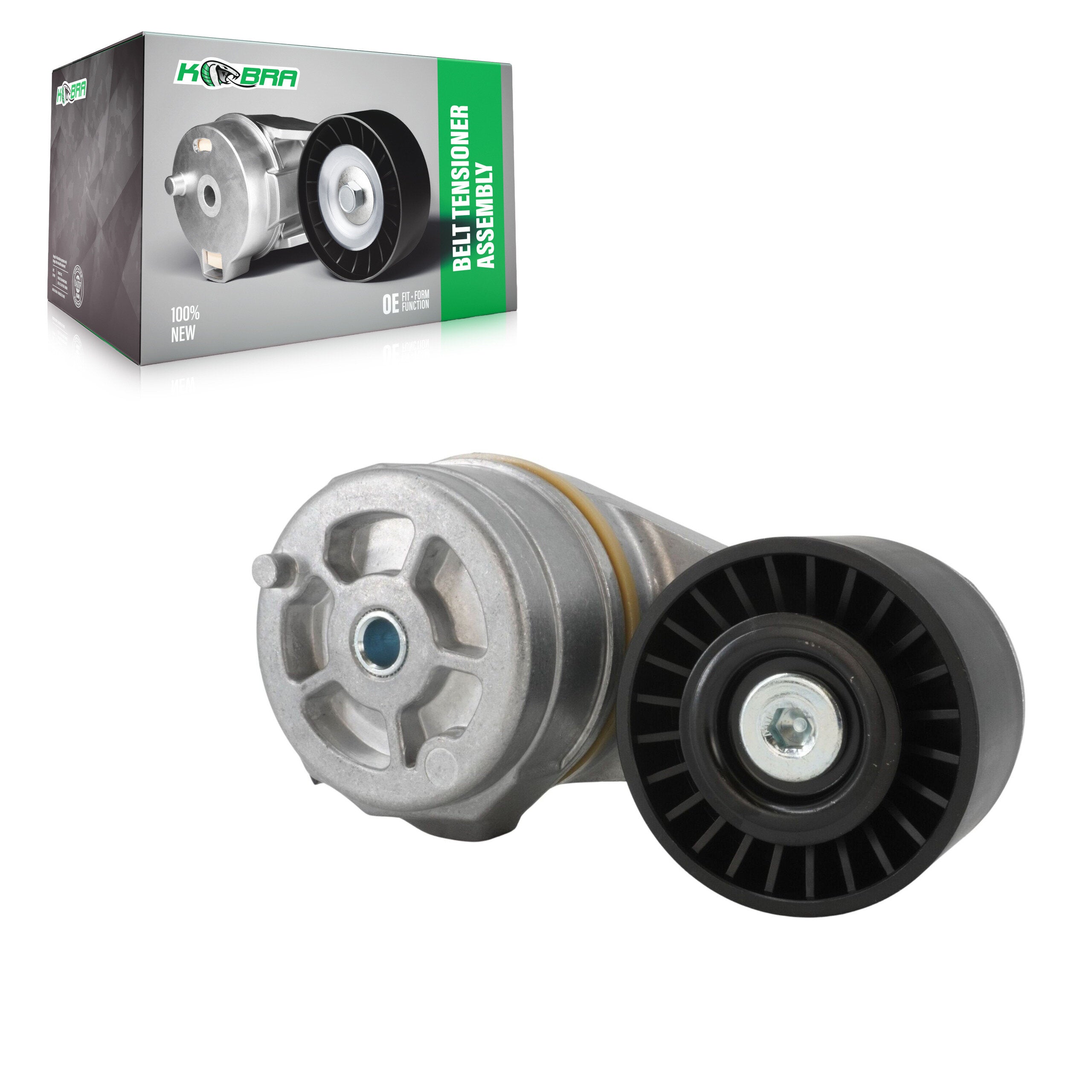 Kobra KTP-89362 Accessory Drive Belt Tensioner Assembly for 2003-2023 Autocar LLC. Xpert, Autocar LLC. Xspotter On Road, Ram 4500 - N/A