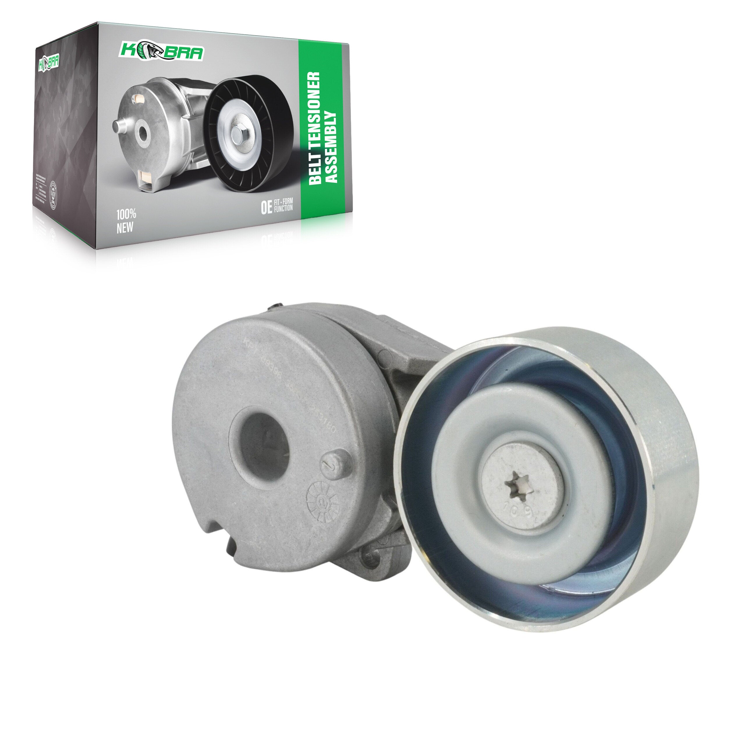 Kobra KTP-89396 Accessory Drive Belt Tensioner Assembly for 2007-2021 Chevrolet City Express, Nissan NV200, Nissan Cube - N/A