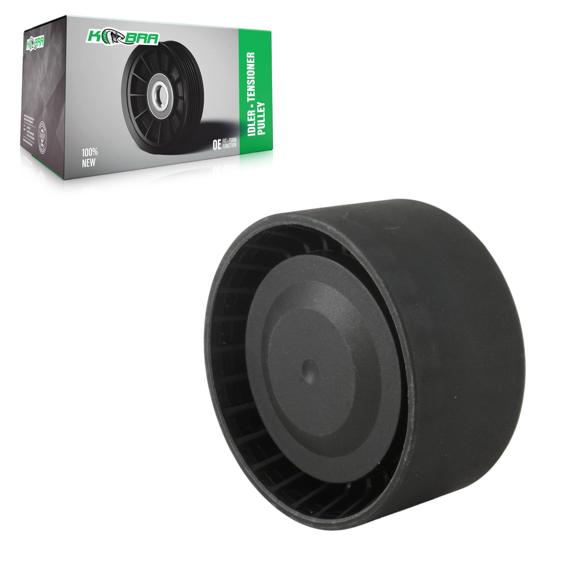 Kobra KTP-89551 Accessory Drive Belt Idler Pulley for 2011-2024 BMW M2, BMW X4, BMW M3 - Upper, Accessory Drive