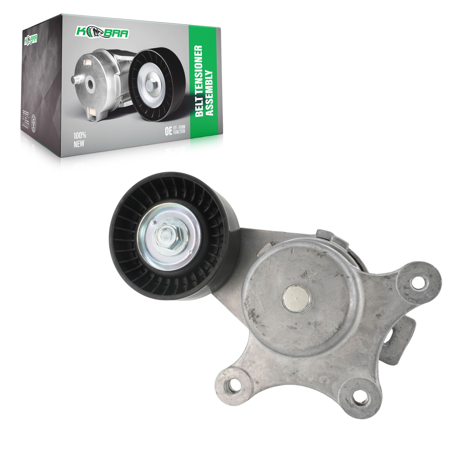 Kobra KTP-89603 Accessory Drive Belt Tensioner Assembly for 2007-2020 Ford Police Interceptor Sedan, Ford Taurus, Ford Police Interceptor Utility - N/A