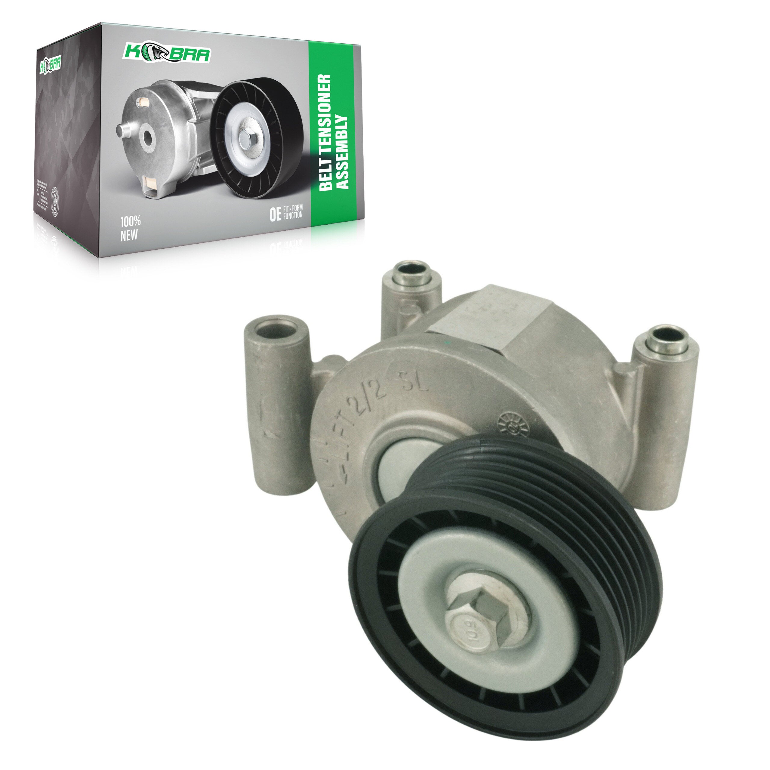 Kobra KTP-89625 Accessory Drive Belt Tensioner Assembly for 2004-2013 Mazda 3, Mazda 3 Sport, Mazda 5 - N/A