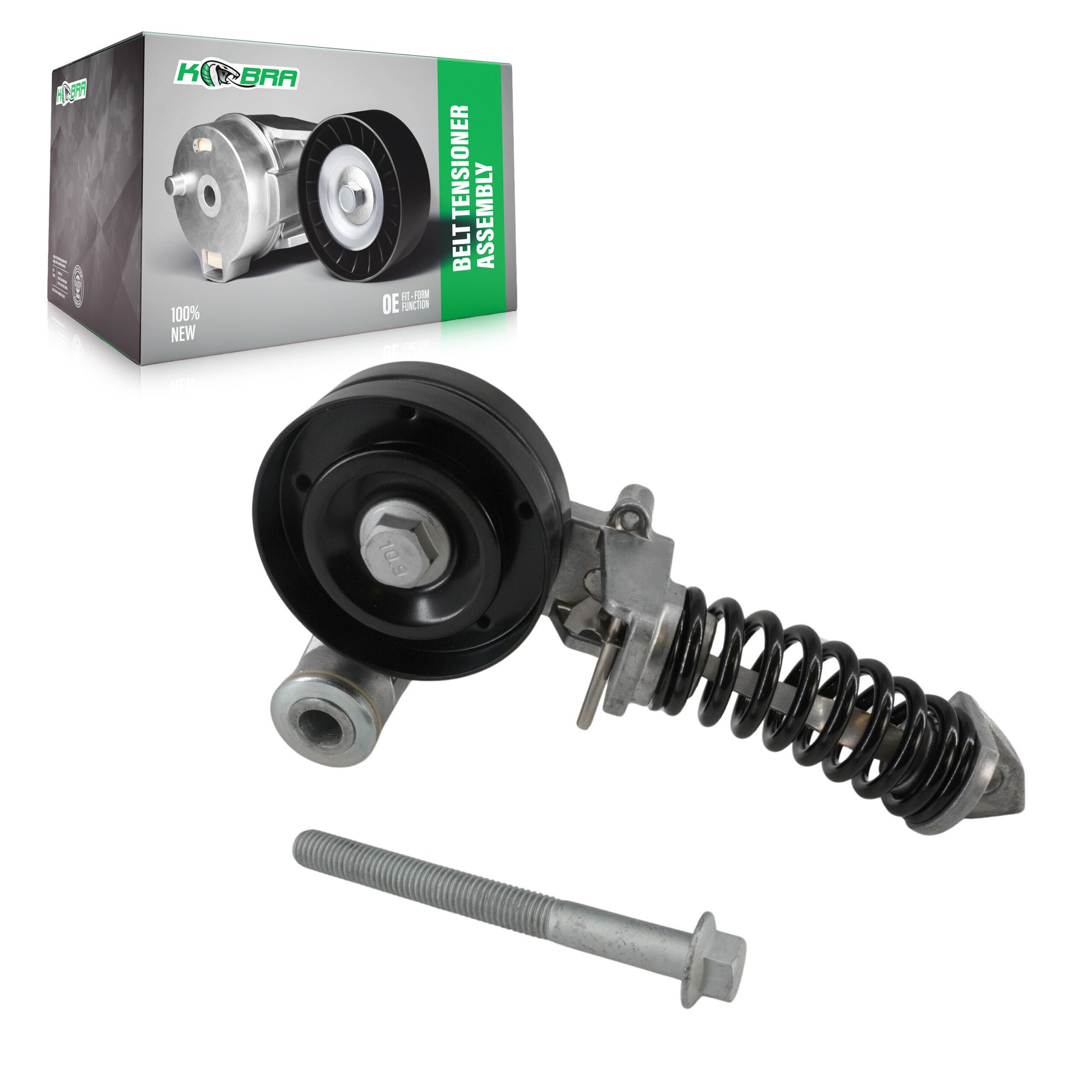 Kobra KTP-89637 Accessory Drive Belt Tensioner Assembly for 2011-2021 Buick Encore, Chevrolet Cruze Limited, Chevrolet Cruze NG - N/A