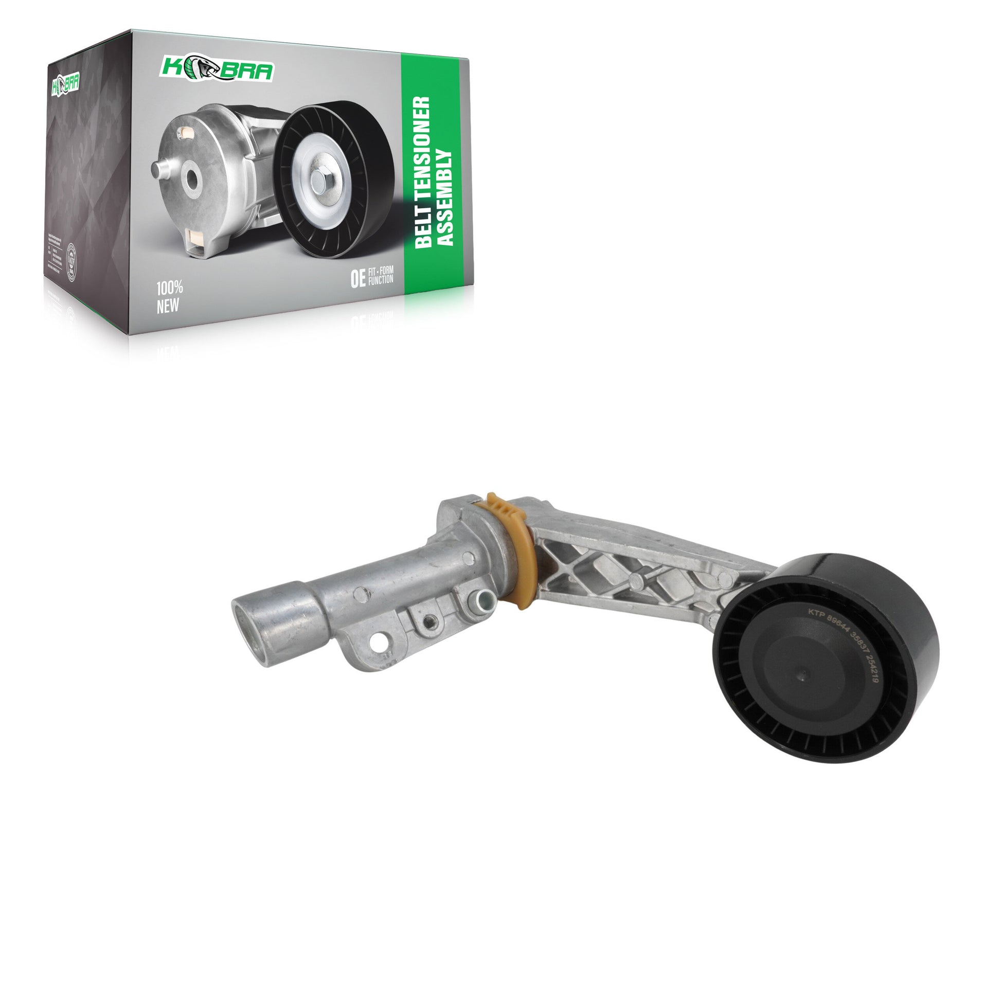 Kobra KTP-89644 Accessory Drive Belt Tensioner Assembly for 2007-2017 Mini Cooper Countryman, Mini Cooper Paceman, Mini Cooper - Alternator and Air Conditioning