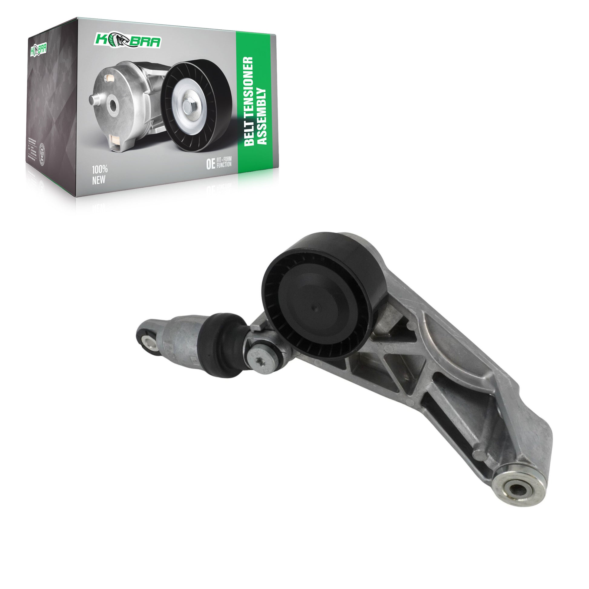Kobra KTP-89689 Accessory Drive Belt Tensioner Assembly for 2012-2018 Jeep Wrangler JK, Jeep Wrangler - N/A