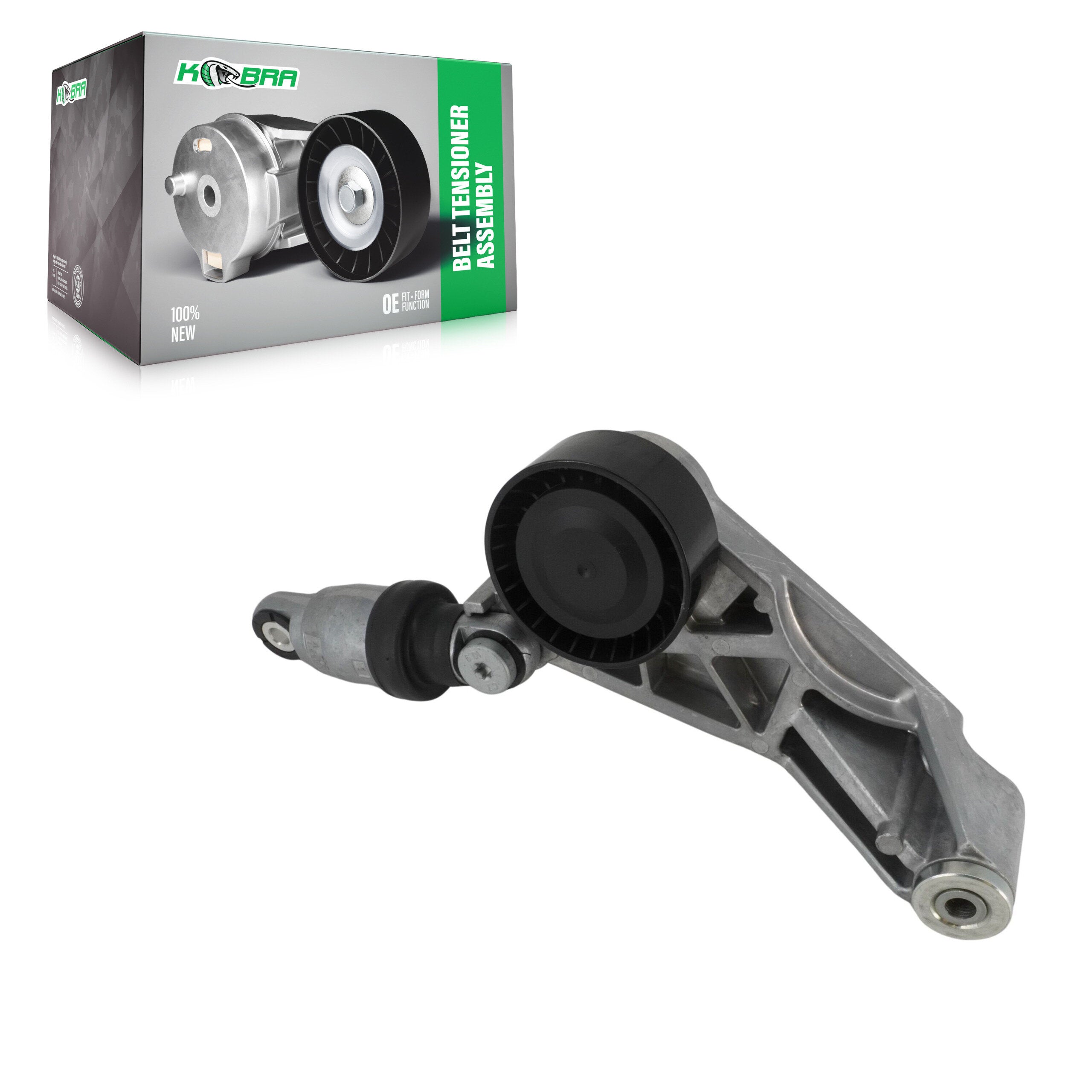 Kobra KTP-89689 Accessory Drive Belt Tensioner Assembly for 2012-2018 Jeep Wrangler JK, Jeep Wrangler - N/A