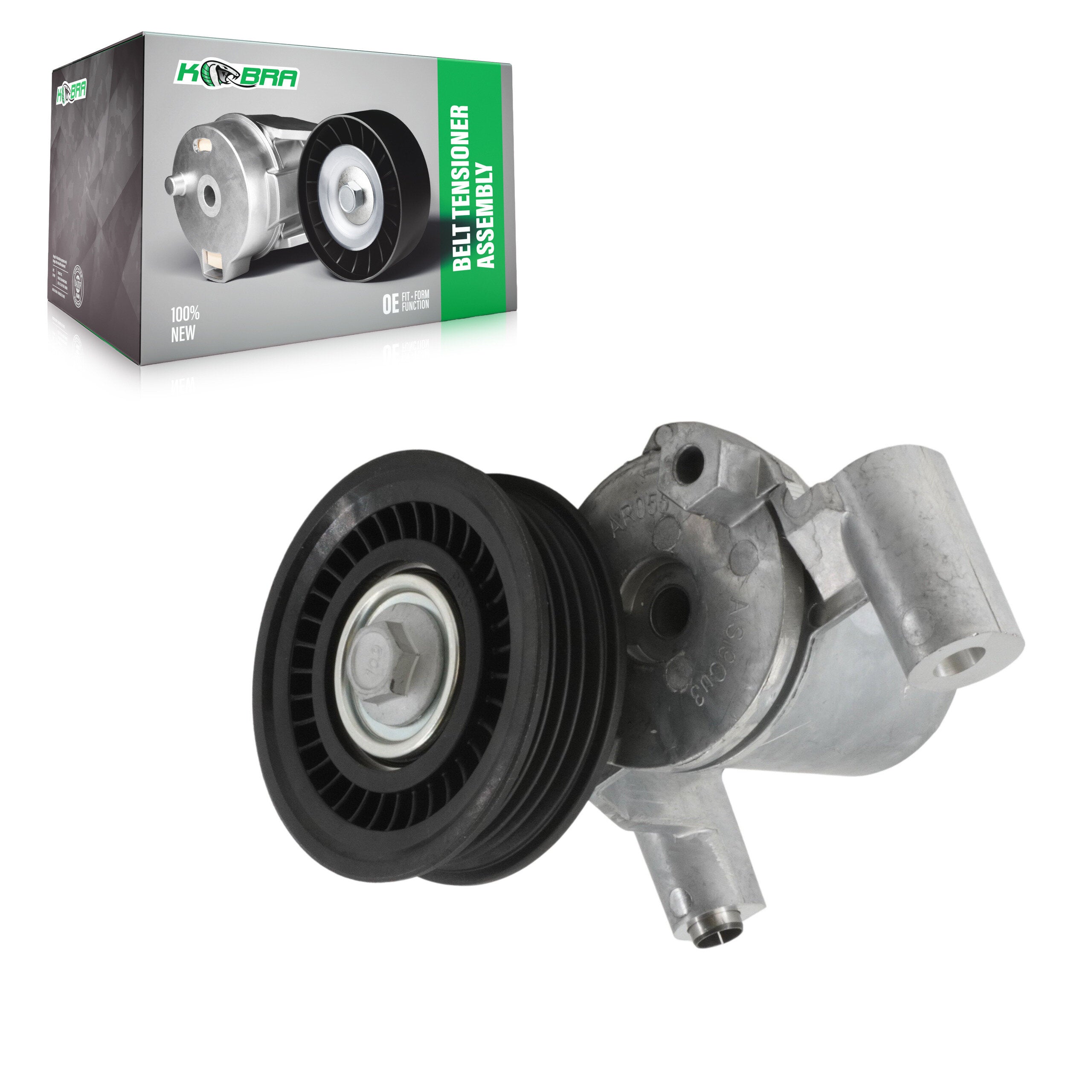 Kobra KTP-89740 Accessory Drive Belt Tensioner Assembly for 2013-2023 Ford Escape, Ford Police Responder Hybrid, Ford SSV Plug-In Hybrid - N/A