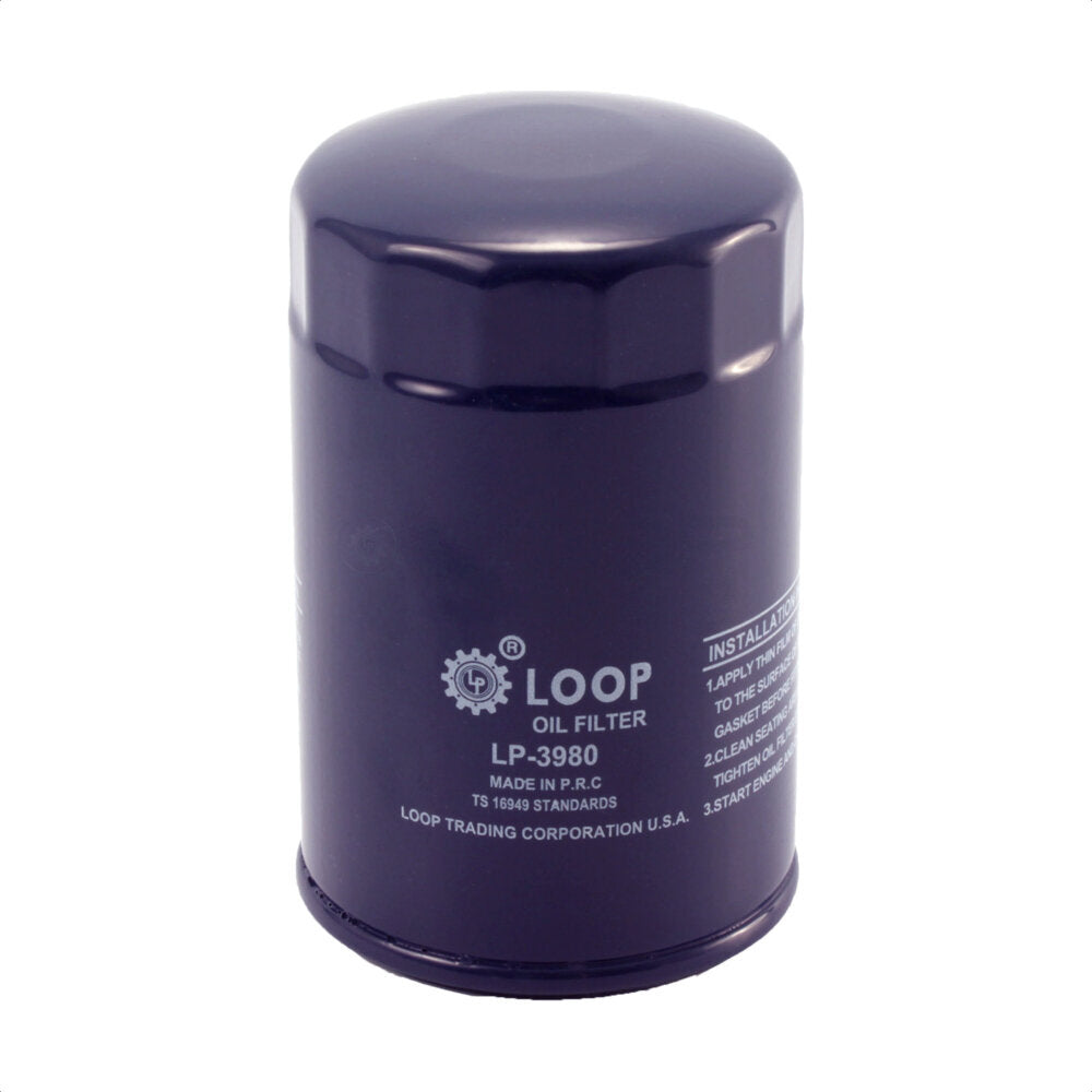 LOOP LOP-LP3980 Engine Oil Filter for 1980-2005 GMC Jimmy, Chevrolet S10, GMC Sonoma - N/A