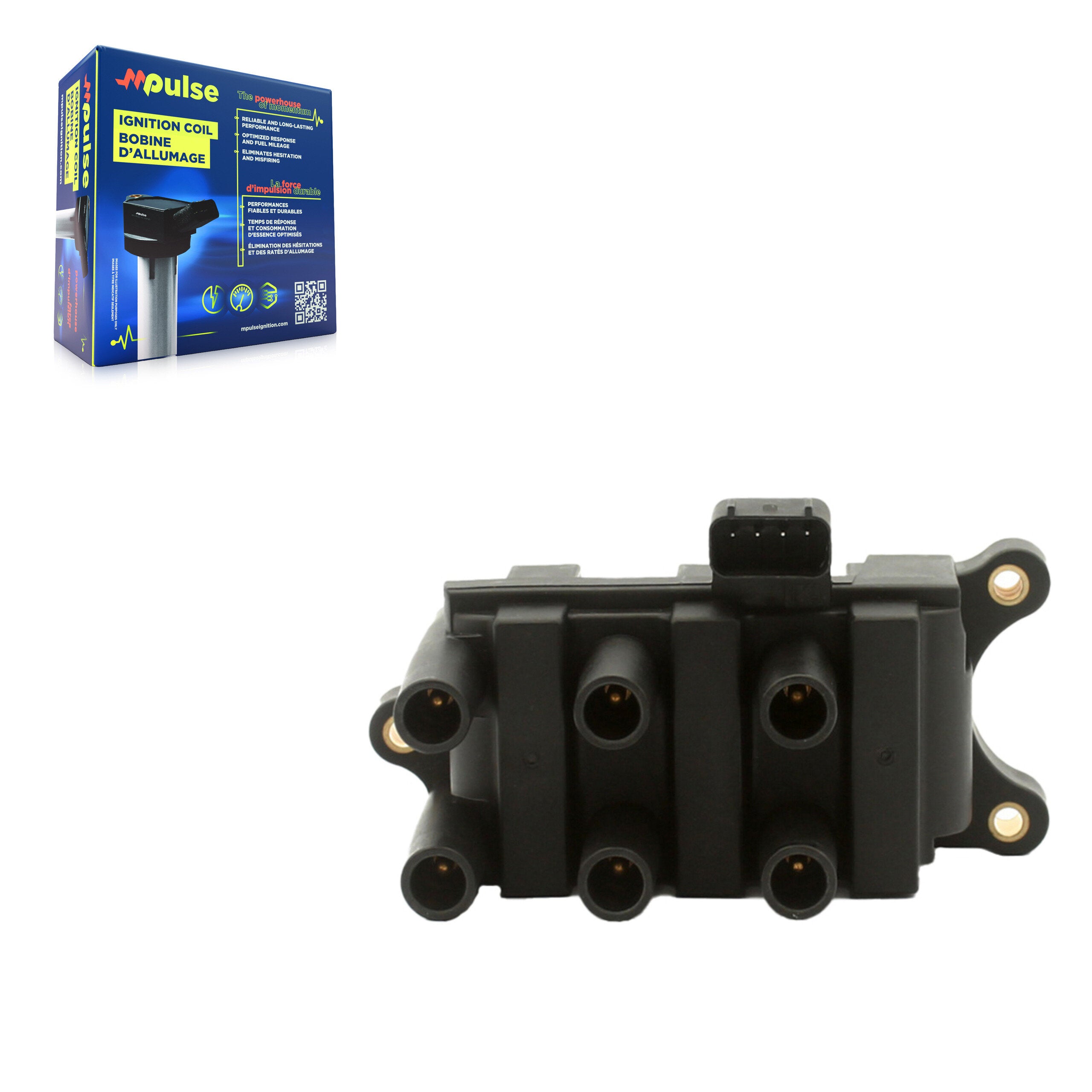 Mpulse MPS-MD498 Ignition Coil for 2001-2010 Ford Taurus, Ford F-150 Heritage, Ford Freestar - N/A
