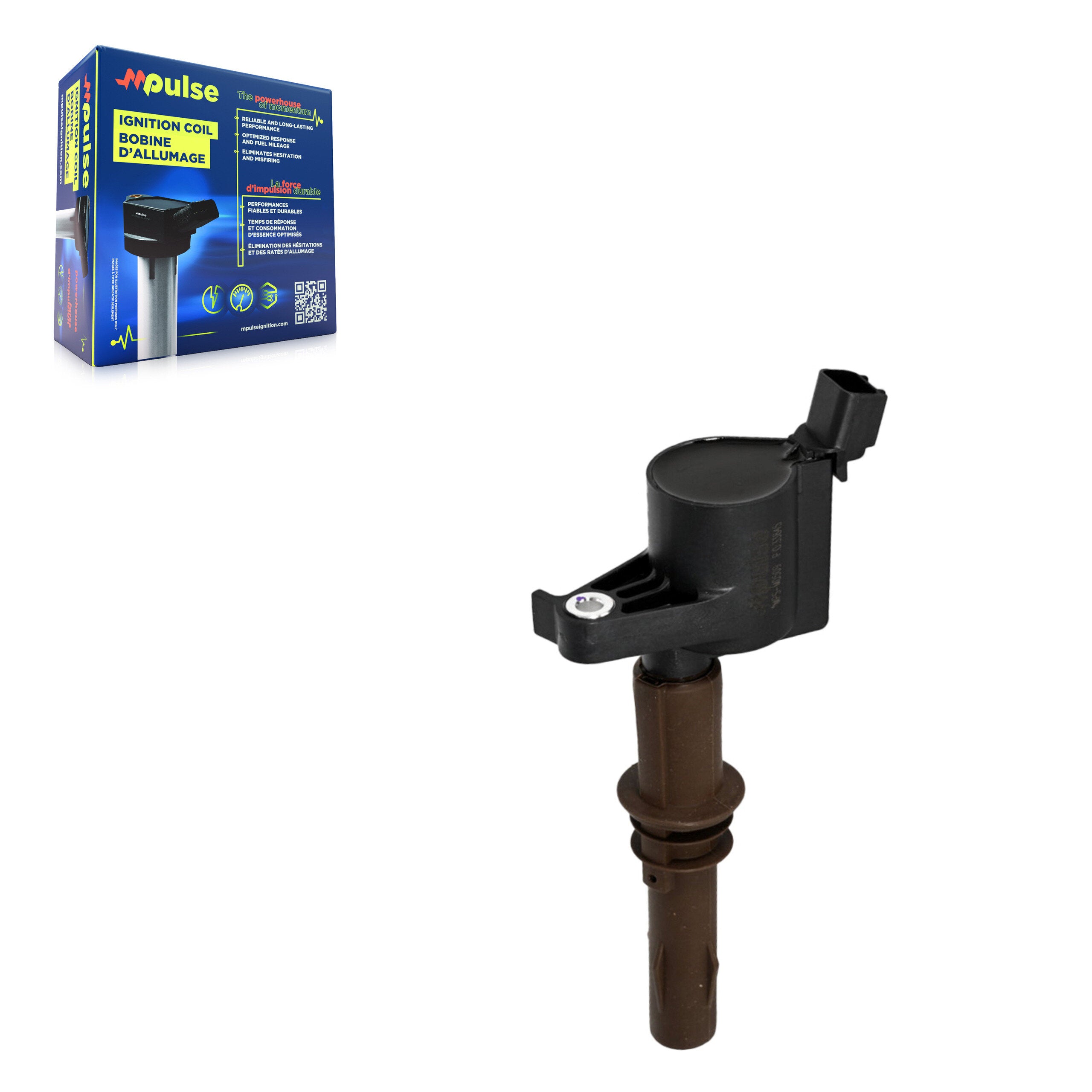 Mpulse MPS-MD509 Ignition Coil for 2007-2019 Ford F-750, Ford F-650, Ford F-53 Motorhome Chassis - N/A
