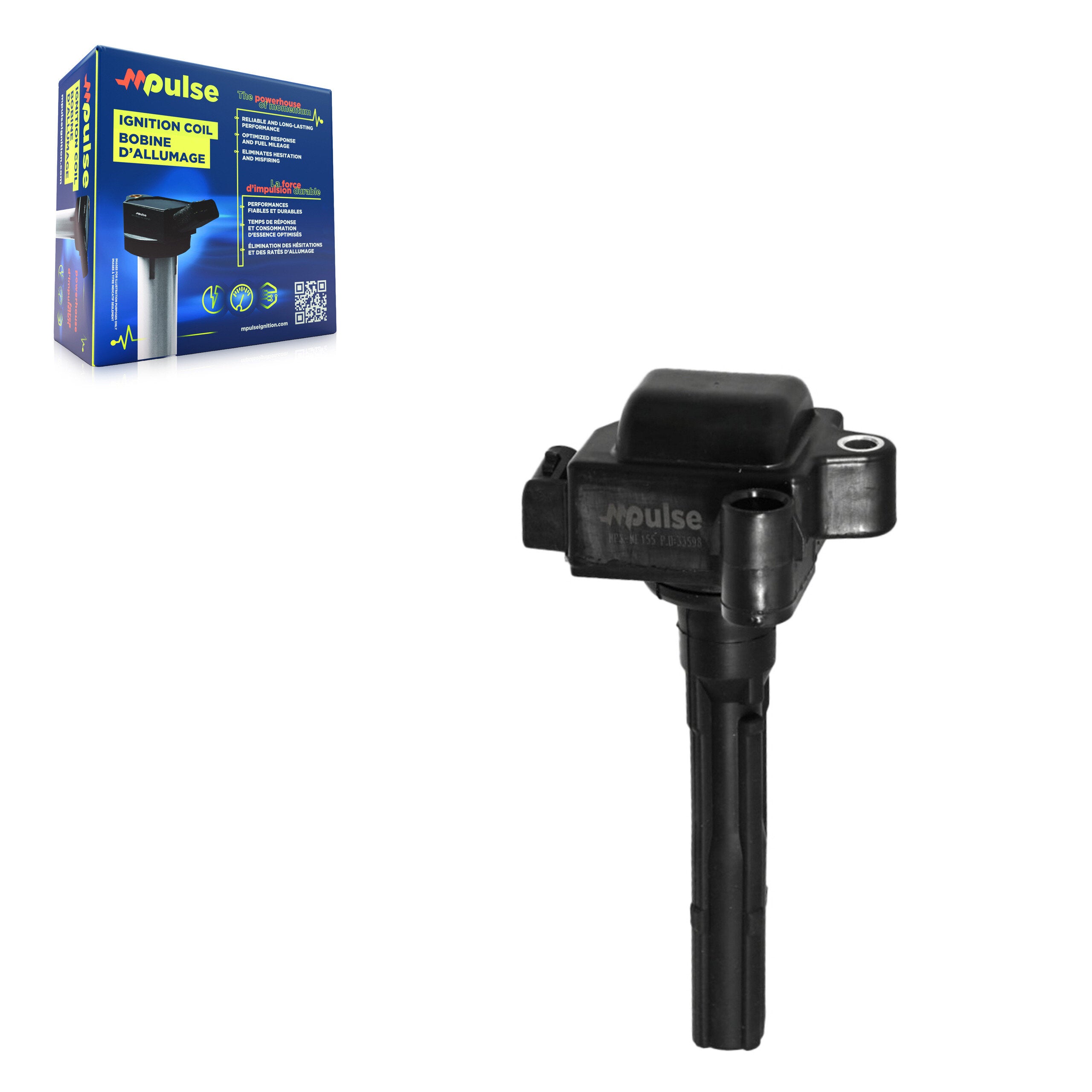 Mpulse MPS-MF155 Ignition Coil for 1996-2003 Lexus ES300, Toyota Solara, Toyota Sienna - N/A