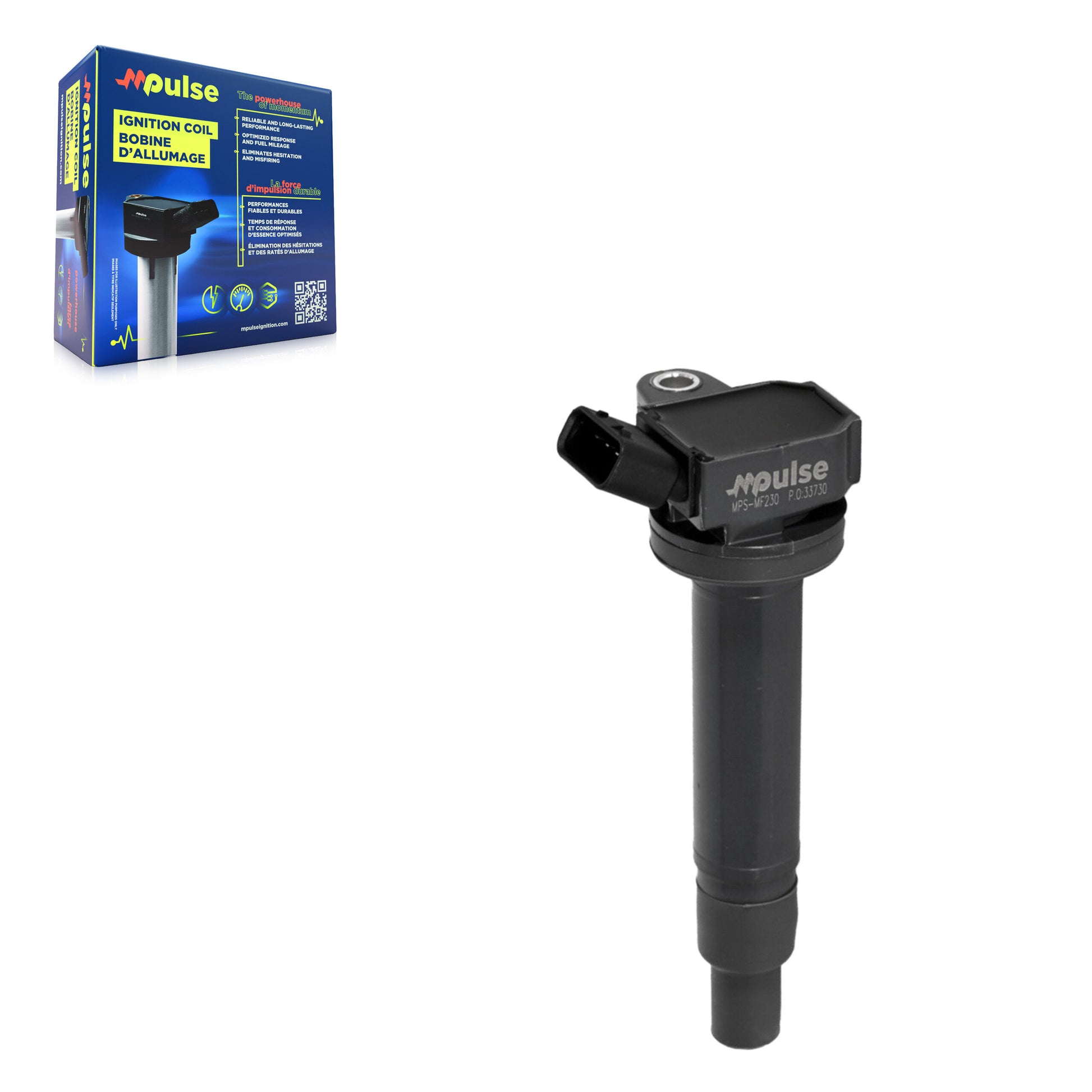 Mpulse MPS-MF230 Ignition Coil for 1998-2010 Toyota Sequoia, Lexus GX470, Toyota 4Runner - N/A