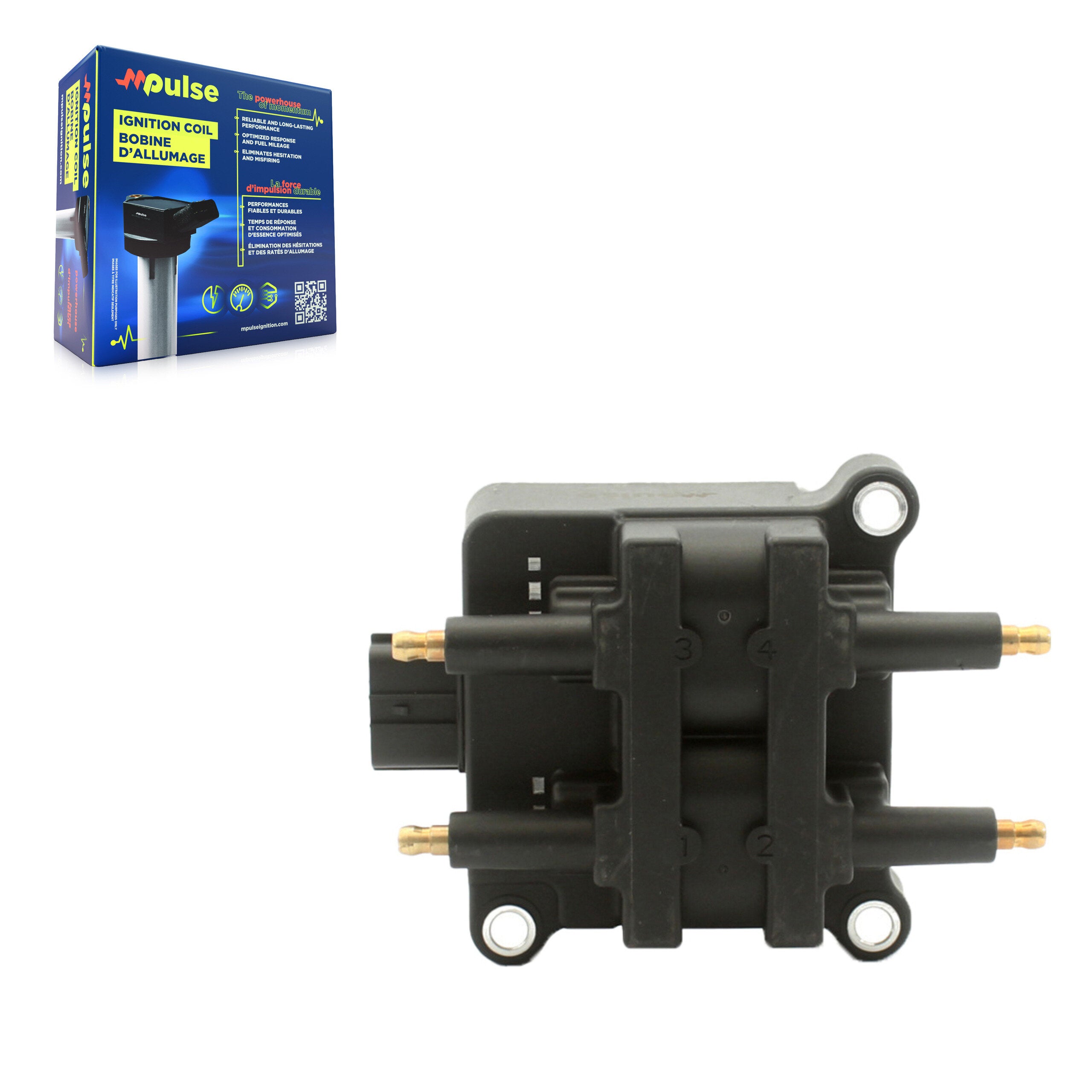 Mpulse MPS-MF240 Ignition Coil for 1997-2006 Subaru Legacy, Subaru Outback, Subaru Baja - N/A