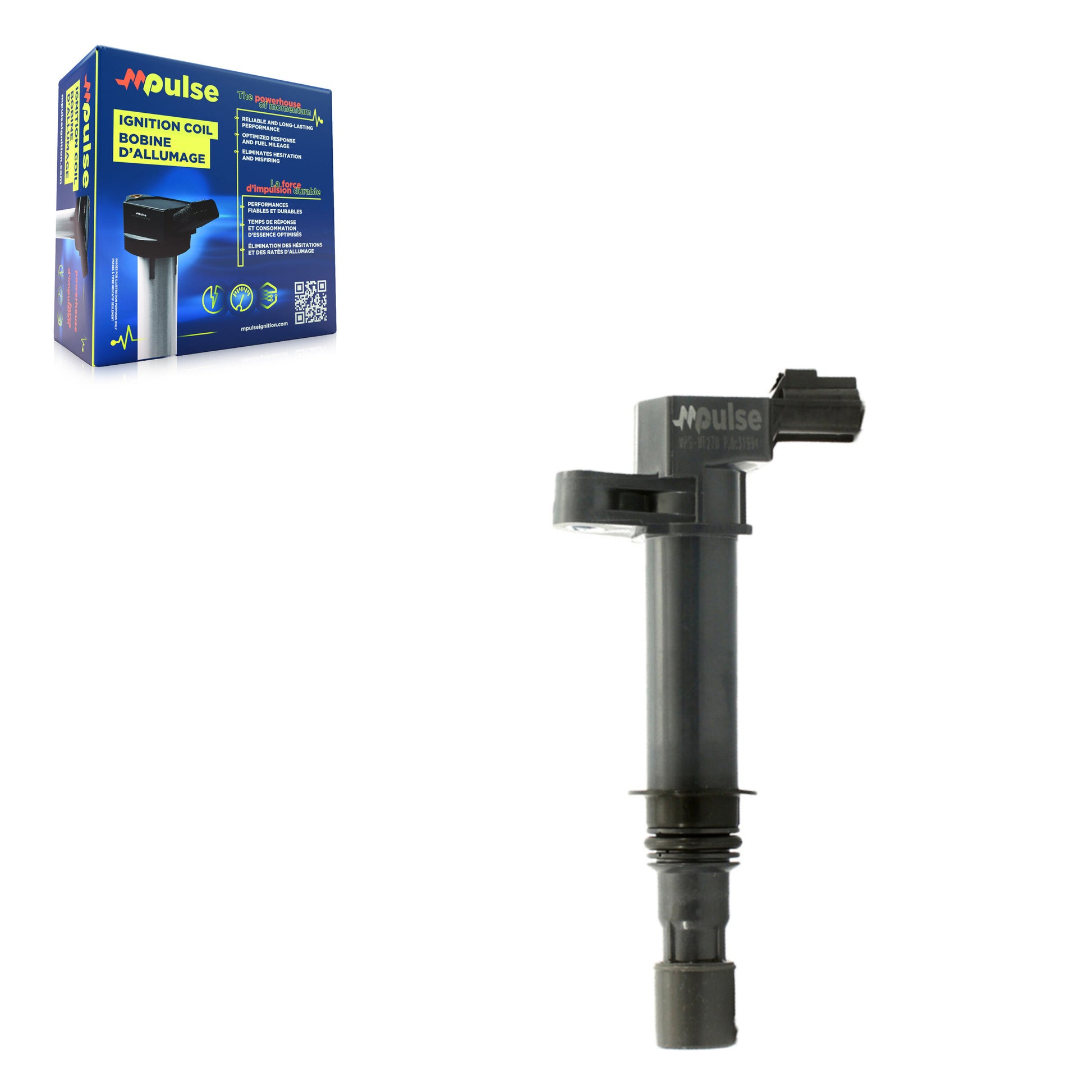 Mpulse MPS-MF270 Ignition Coil for 1999-2008 Dodge Dakota, Dodge Durango, Dodge Ram 1500 - N/A