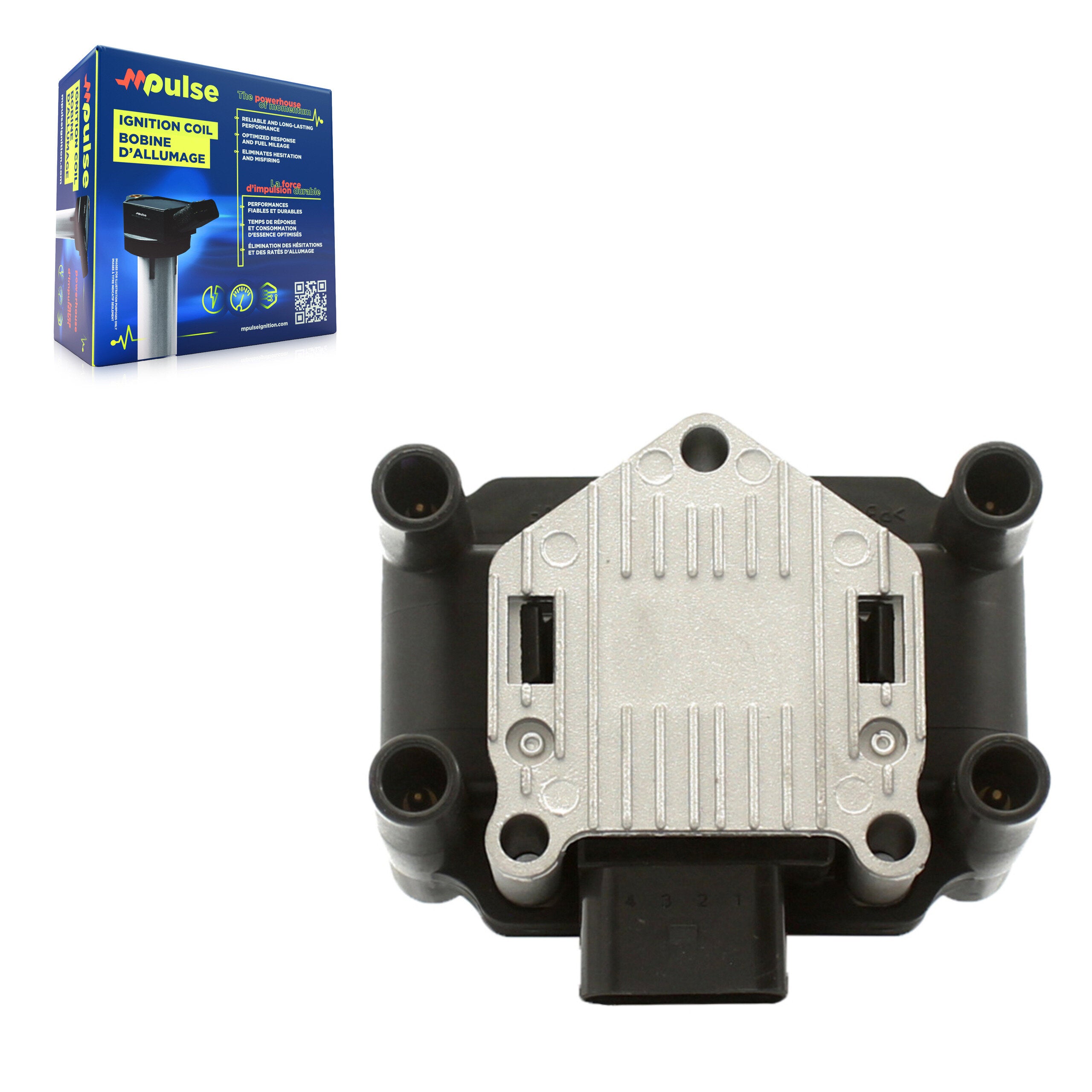 Mpulse MPS-MF277 Ignition Coil for 1998-2015 Volkswagen Jetta, Volkswagen Beetle, Volkswagen Golf - N/A