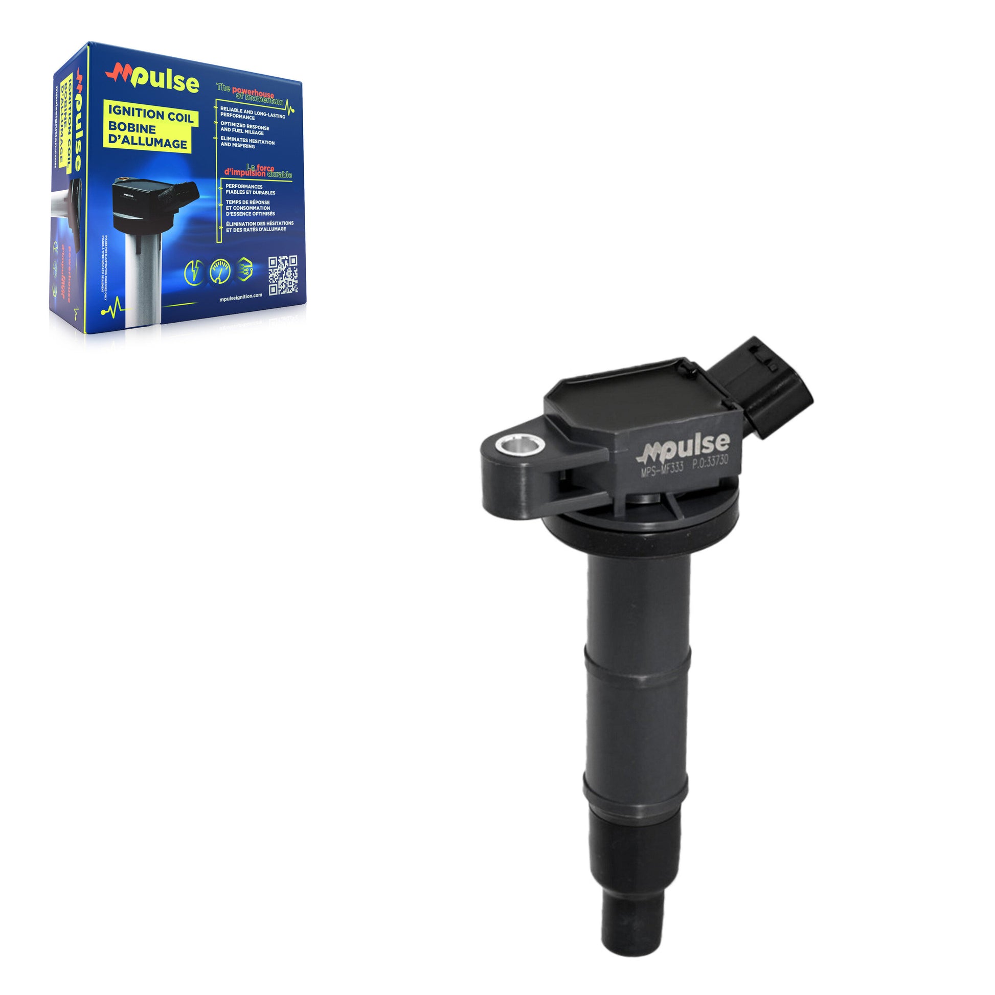 Mpulse MPS-MF333 Ignition Coil for 2001-2015 Toyota Matrix, Lexus HS250h, Scion xB - N/A