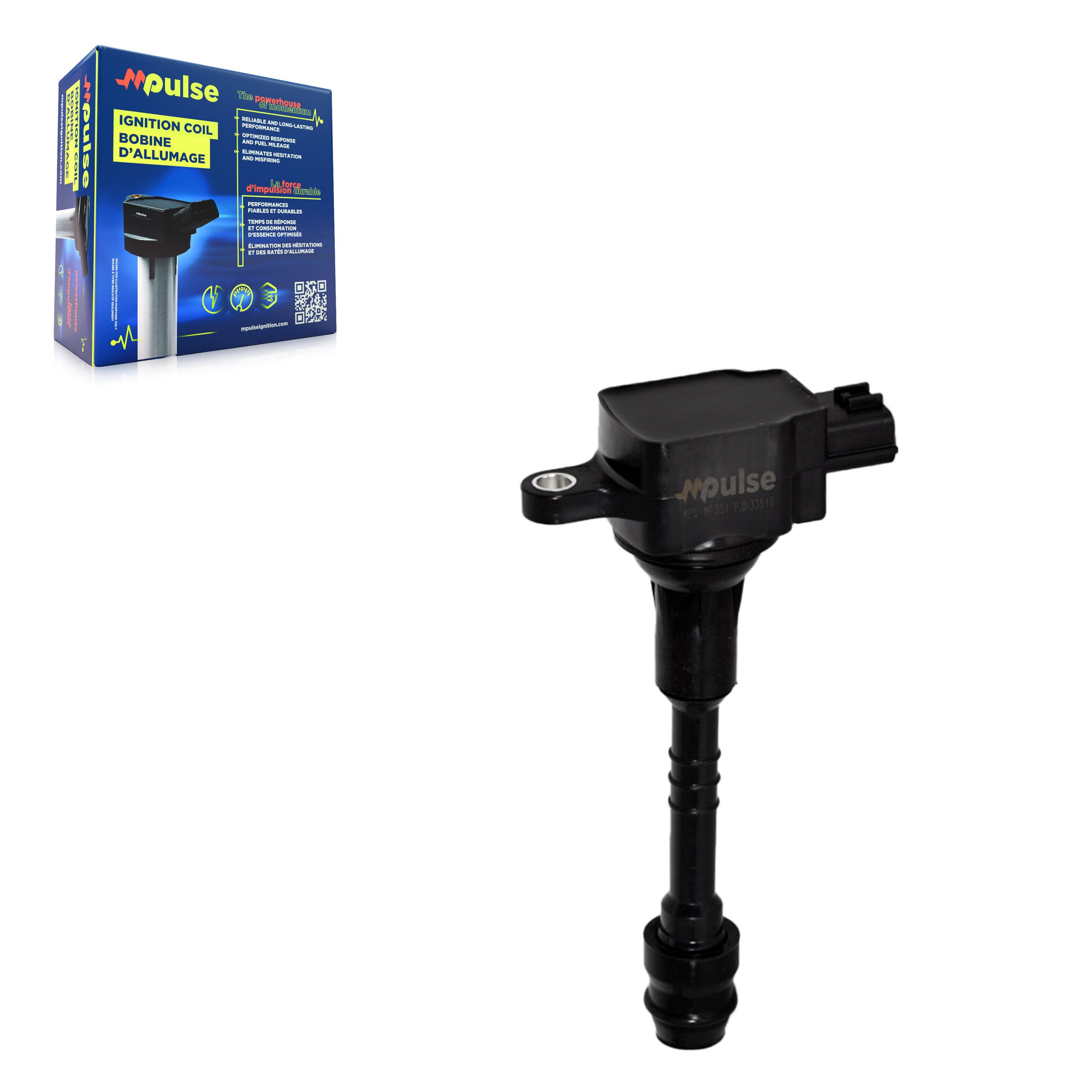 Mpulse MPS-MF351 Ignition Coil for 2001-2006 Nissan Sentra, Nissan Almera - N/A
