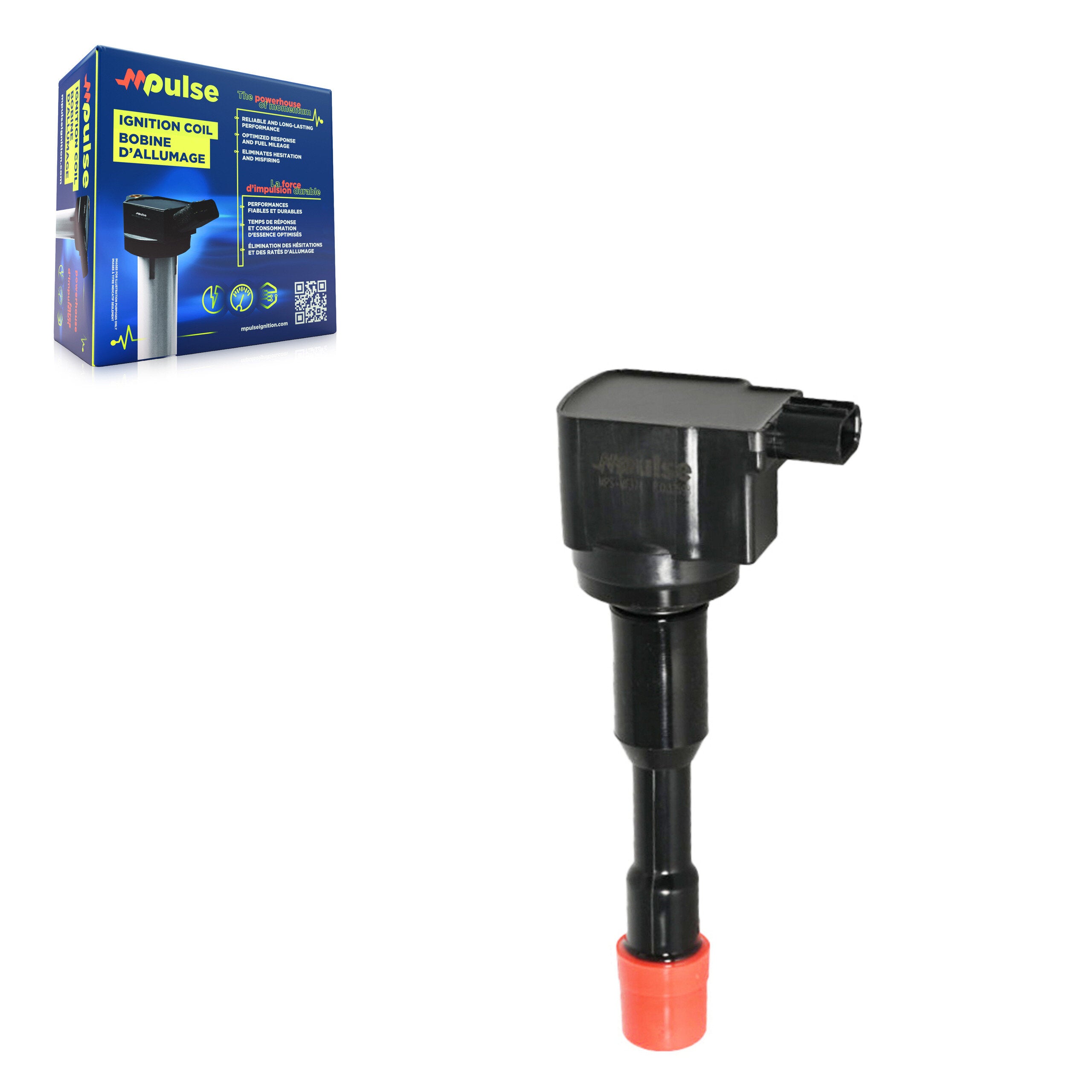 Mpulse MPS-MF374 Ignition Coil for 2003-2011 Honda Civic - Rear