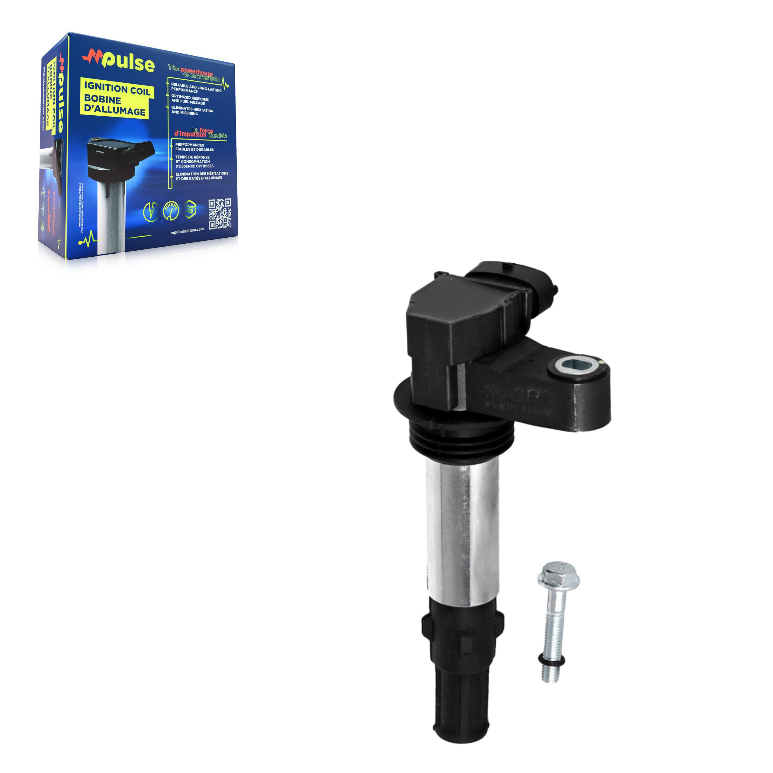 Mpulse MPS-MF375 Ignition Coil for 2004-2009 Buick Enclave, Cadillac CTS, Chevrolet Traverse - N/A