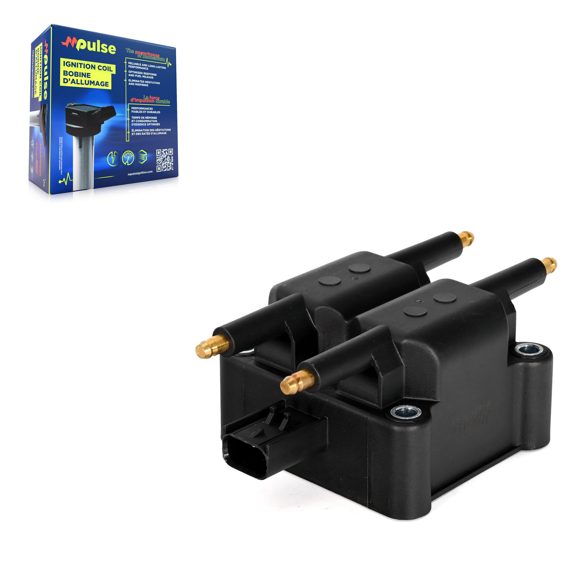 Mpulse MPS-MF403 Ignition Coil for 1995-2010 Chrysler Sebring, Dodge Stratus, Jeep TJ - N/A