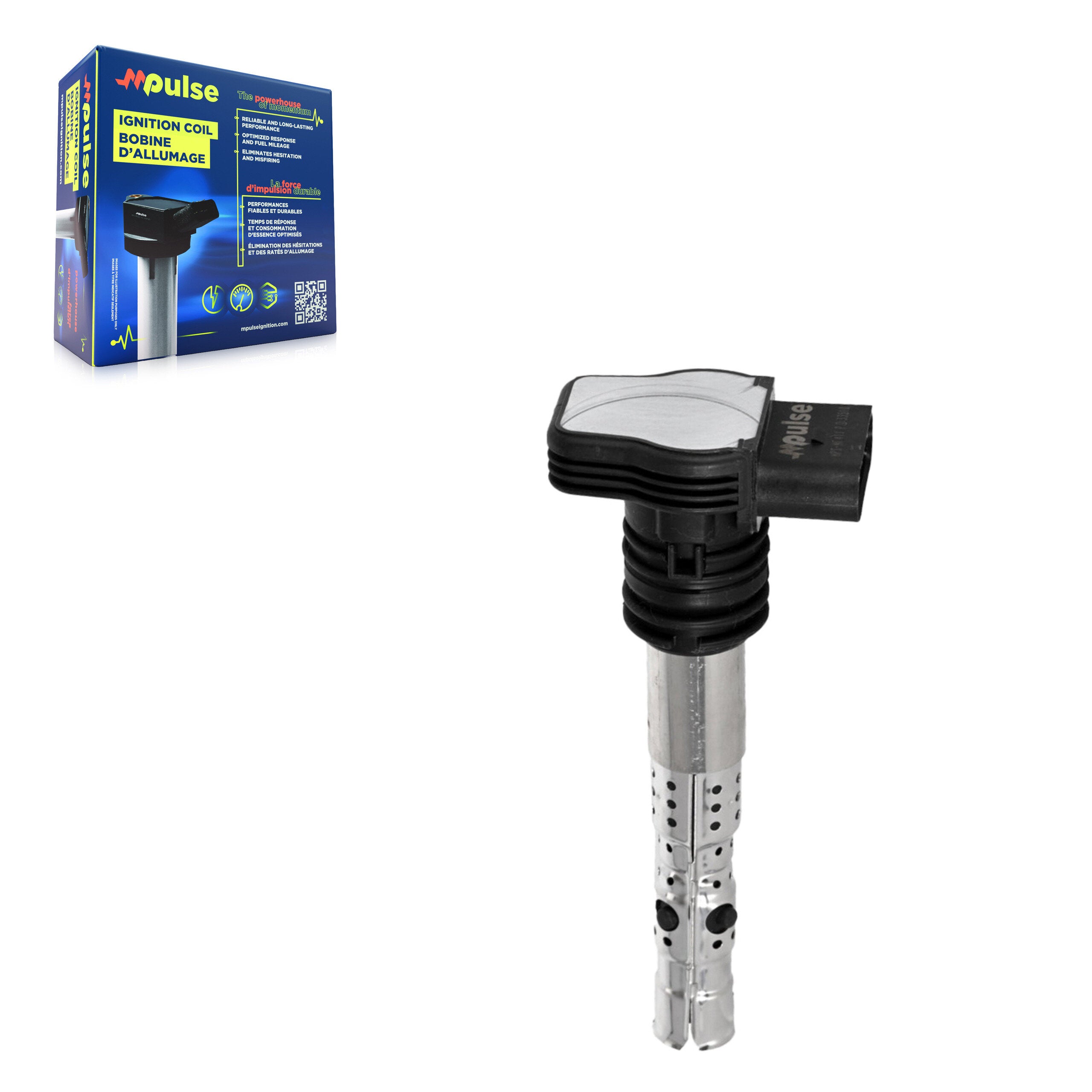 Mpulse MPS-MF411 Ignition Coil for 1998-2007 Audi A3, Audi TT Quattro, Audi A6 Quattro - N/A