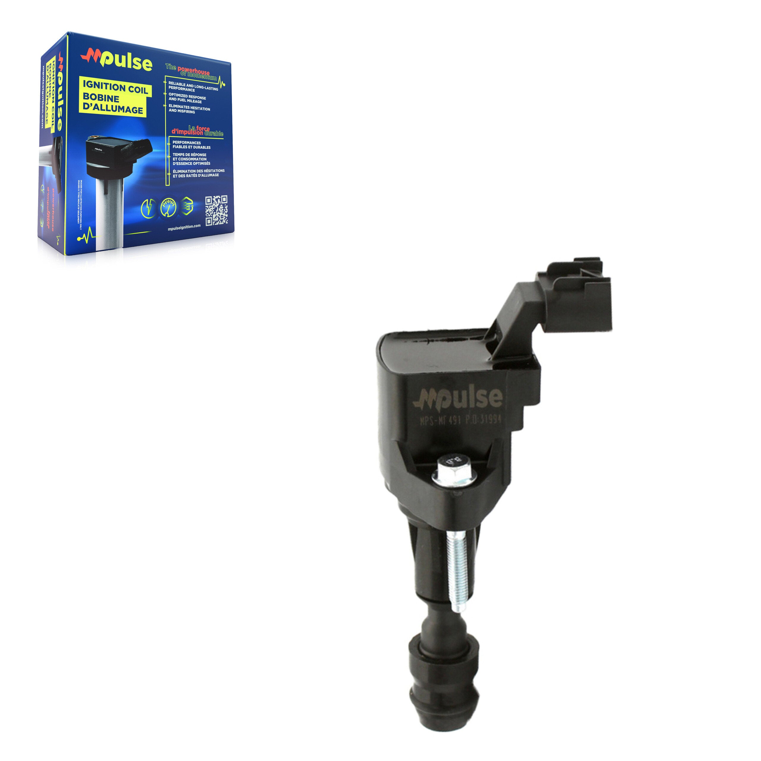 Mpulse MPS-MF491 Ignition Coil for 2005-2017 Buick Verano, Buick Regal, Chevrolet Orlando - N/A