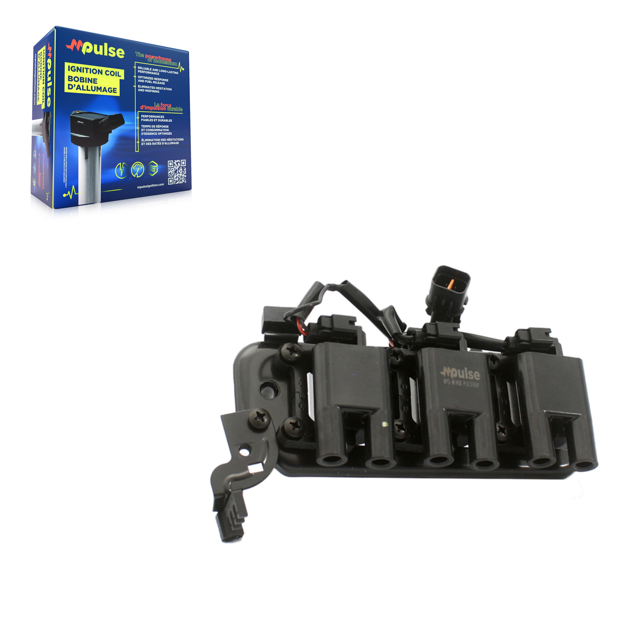 Mpulse MPS-MF498 Ignition Coil for 2005-2010 Hyundai Tucson, Kia Sportage - N/A