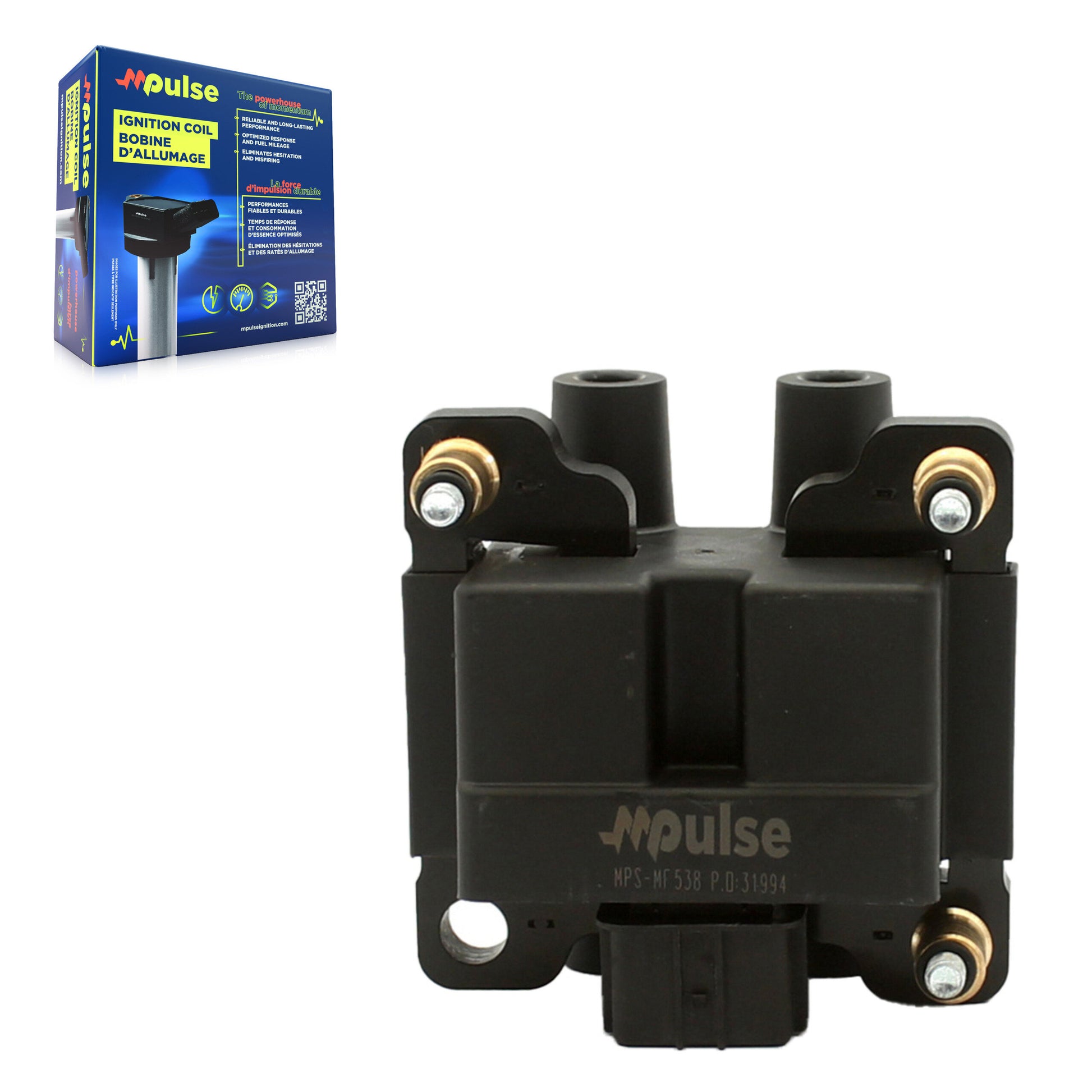 Mpulse MPS-MF538 Ignition Coil for 2005-2010 Subaru Legacy, Saab 9-2X, Subaru Impreza - N/A