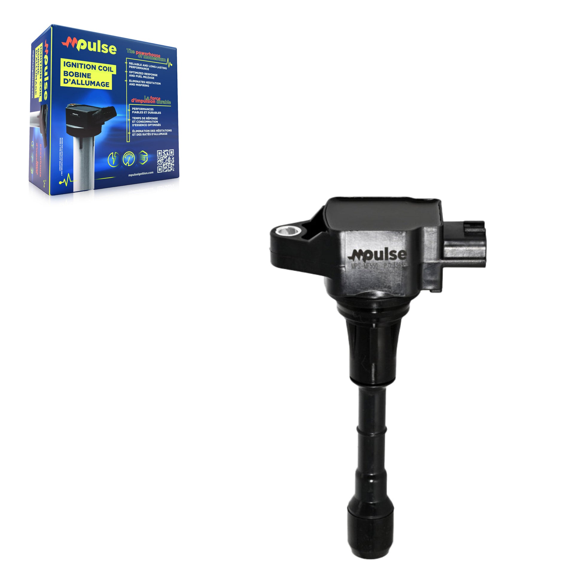 Mpulse MPS-MF550 Ignition Coil for 2007-2024 INFINITI QX60, Nissan Pathfinder, Nissan Maxima - N/A