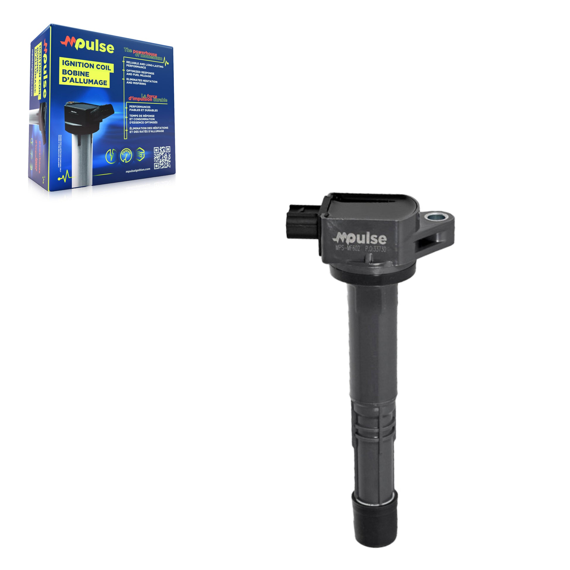 Mpulse MPS-MF602 Ignition Coil for 2008-2015 Acura ILX, Honda Civic, Honda Crosstour - N/A