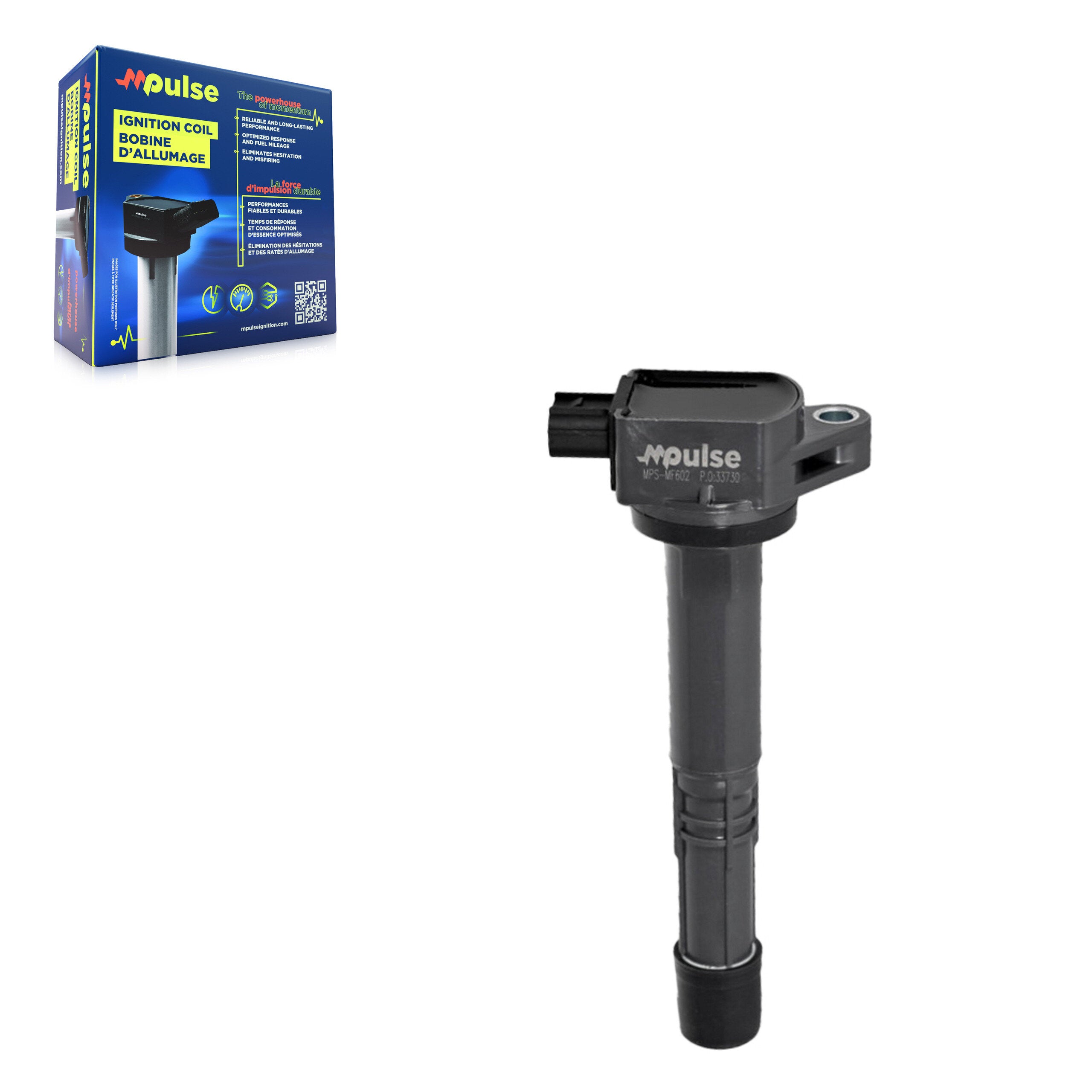 Mpulse MPS-MF602 Ignition Coil for 2008-2015 Acura ILX, Honda Civic, Honda Crosstour - N/A