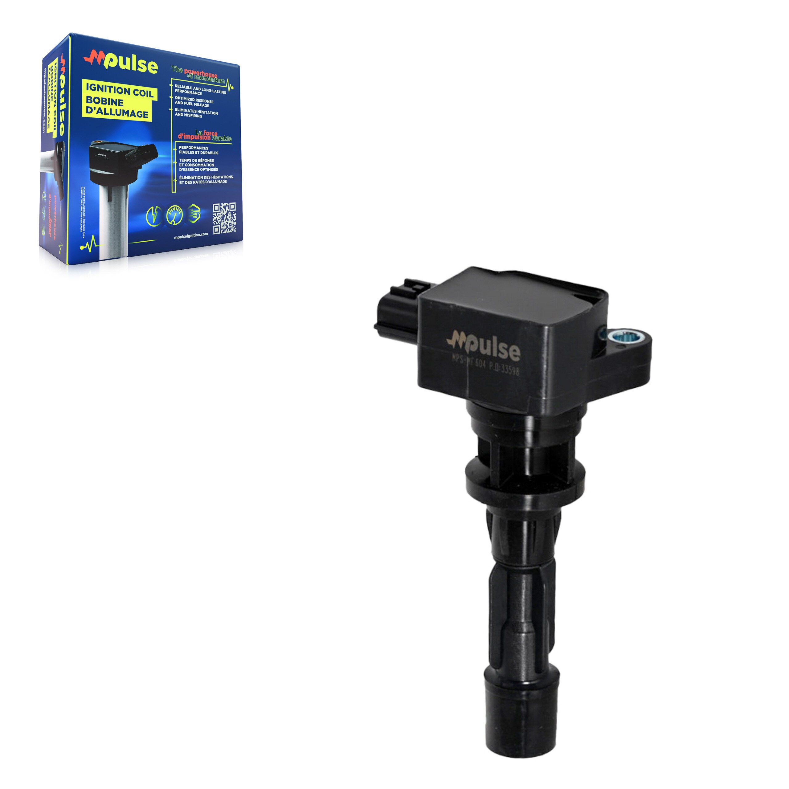 Mpulse MPS-MF604 Ignition Coil for 2008-2015 Mazda 5, Mazda 3 - N/A