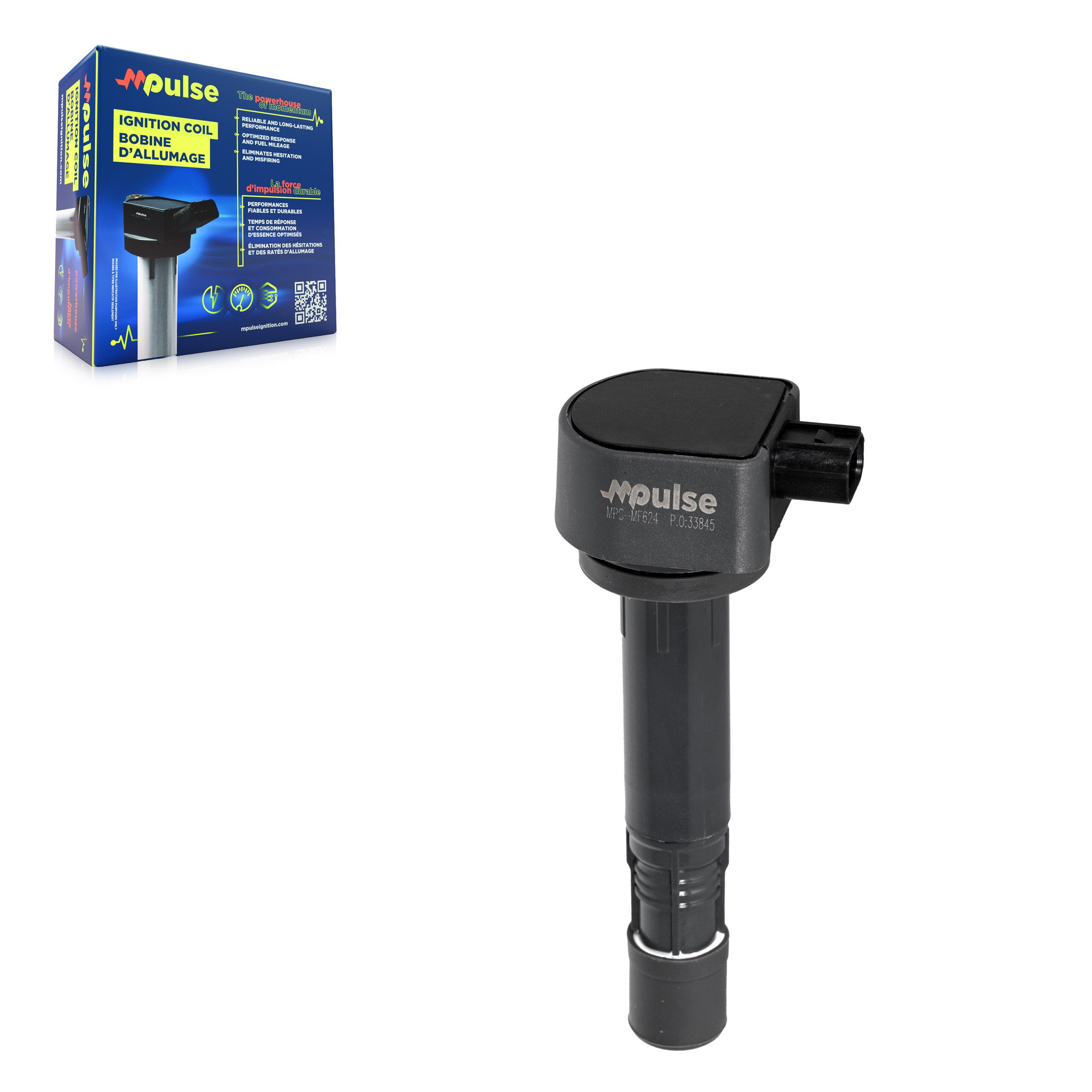Mpulse MPS-MF624 Ignition Coil for 2009-2015 Acura RDX, Acura MDX, Acura ZDX - N/A
