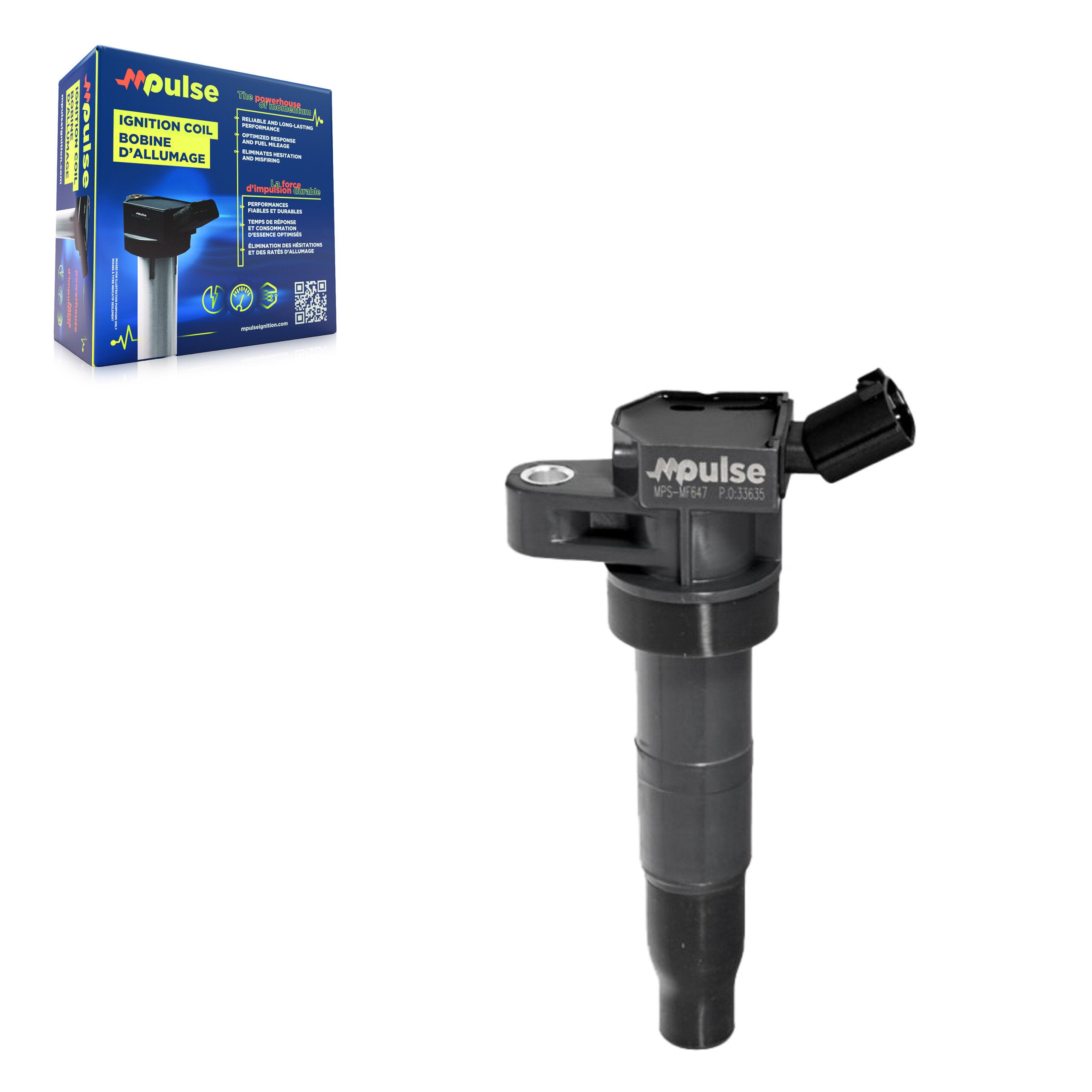 Mpulse MPS-MF647 Ignition Coil for 2011-2016 Kia Sportage, Hyundai Santa Fe Sport, Hyundai Sonata - N/A