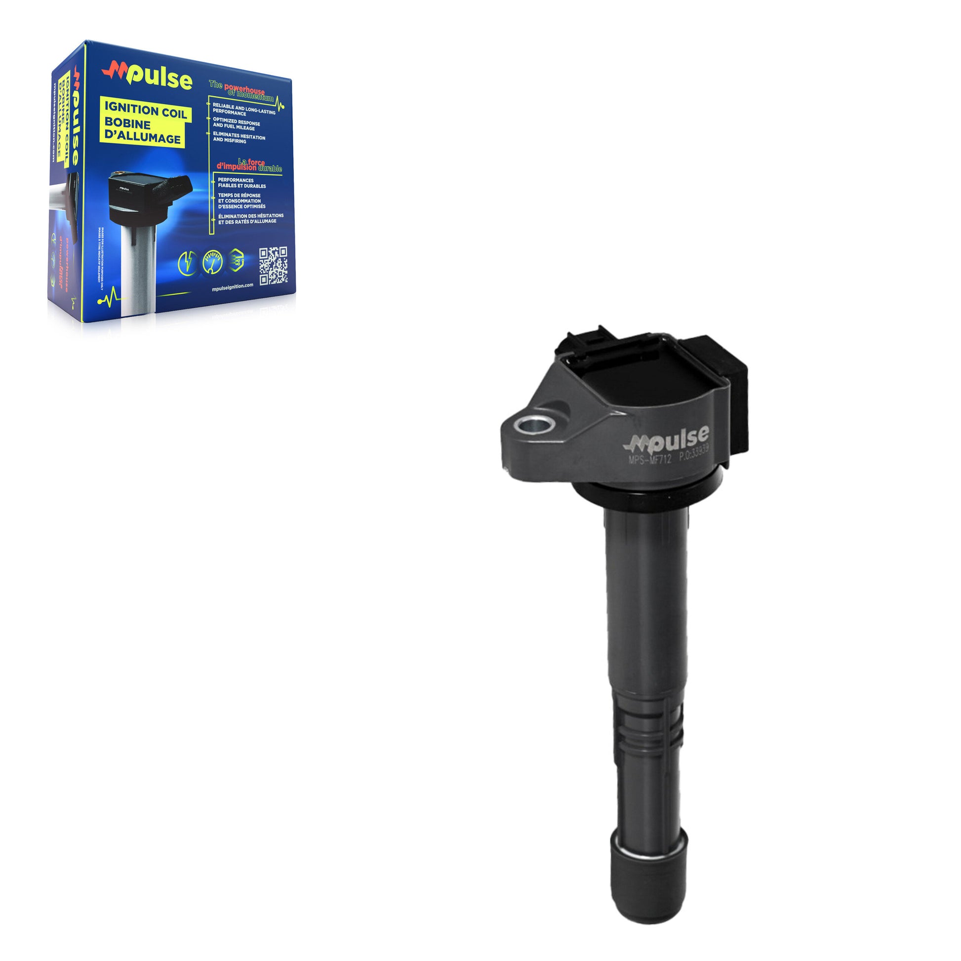 Mpulse MPS-MF712 Ignition Coil for 2013-2022 Acura ILX, Acura TLX, Honda CR-V - N/A