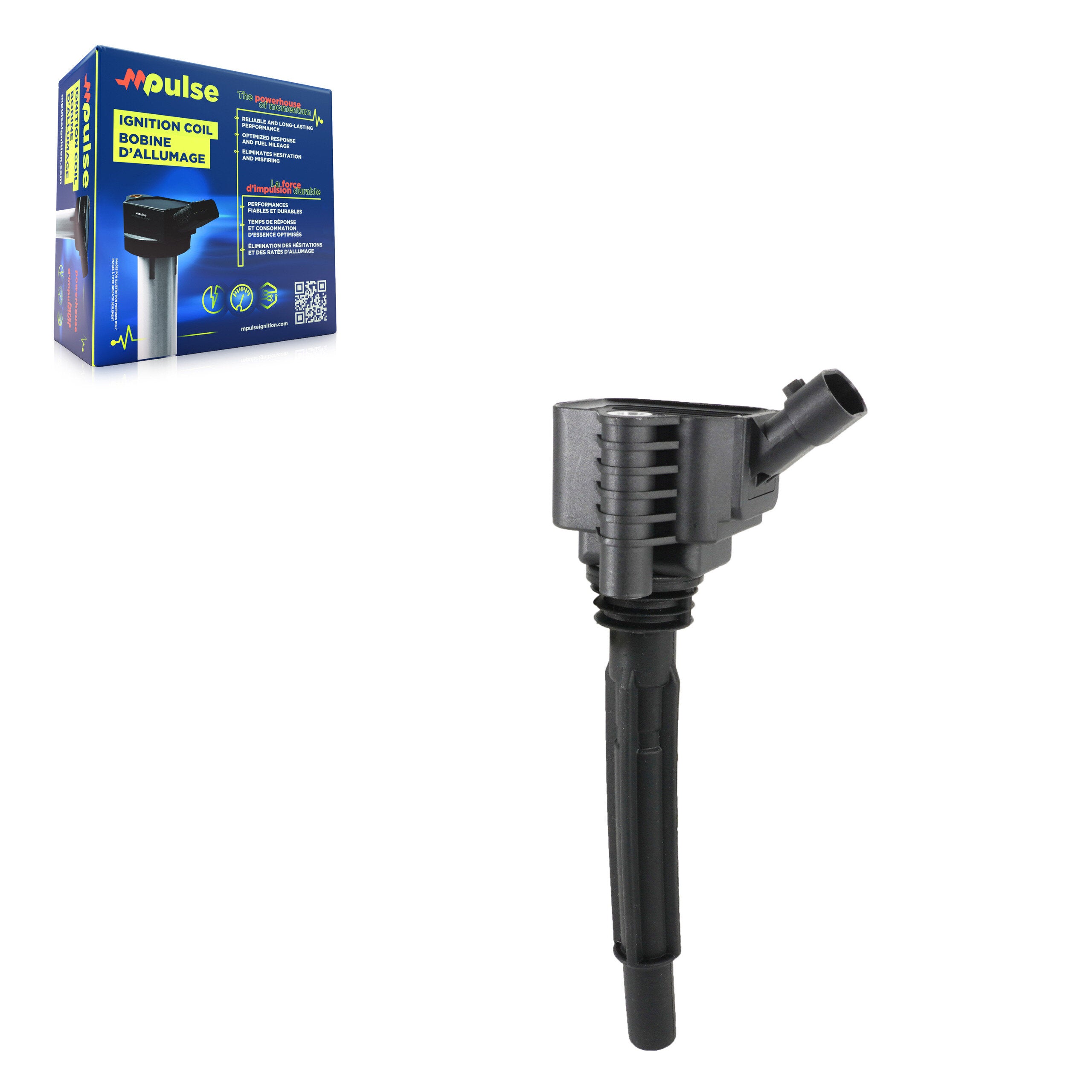 Mpulse MPS-MF755 Ignition Coil for 2014-2020 Fiat 500, Fiat 500X, Jeep Renegade - N/A