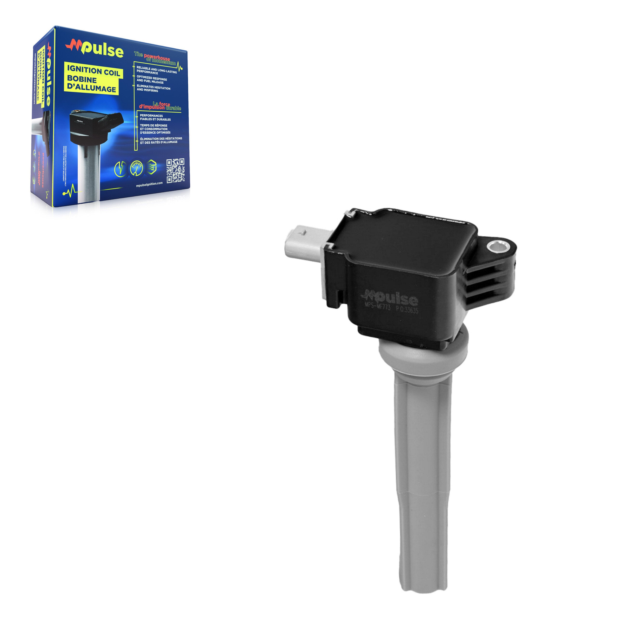 Mpulse MPS-MF773 Ignition Coil for 2015-2020 Ford Fusion, Lincoln Continental, Lincoln MKZ - N/A