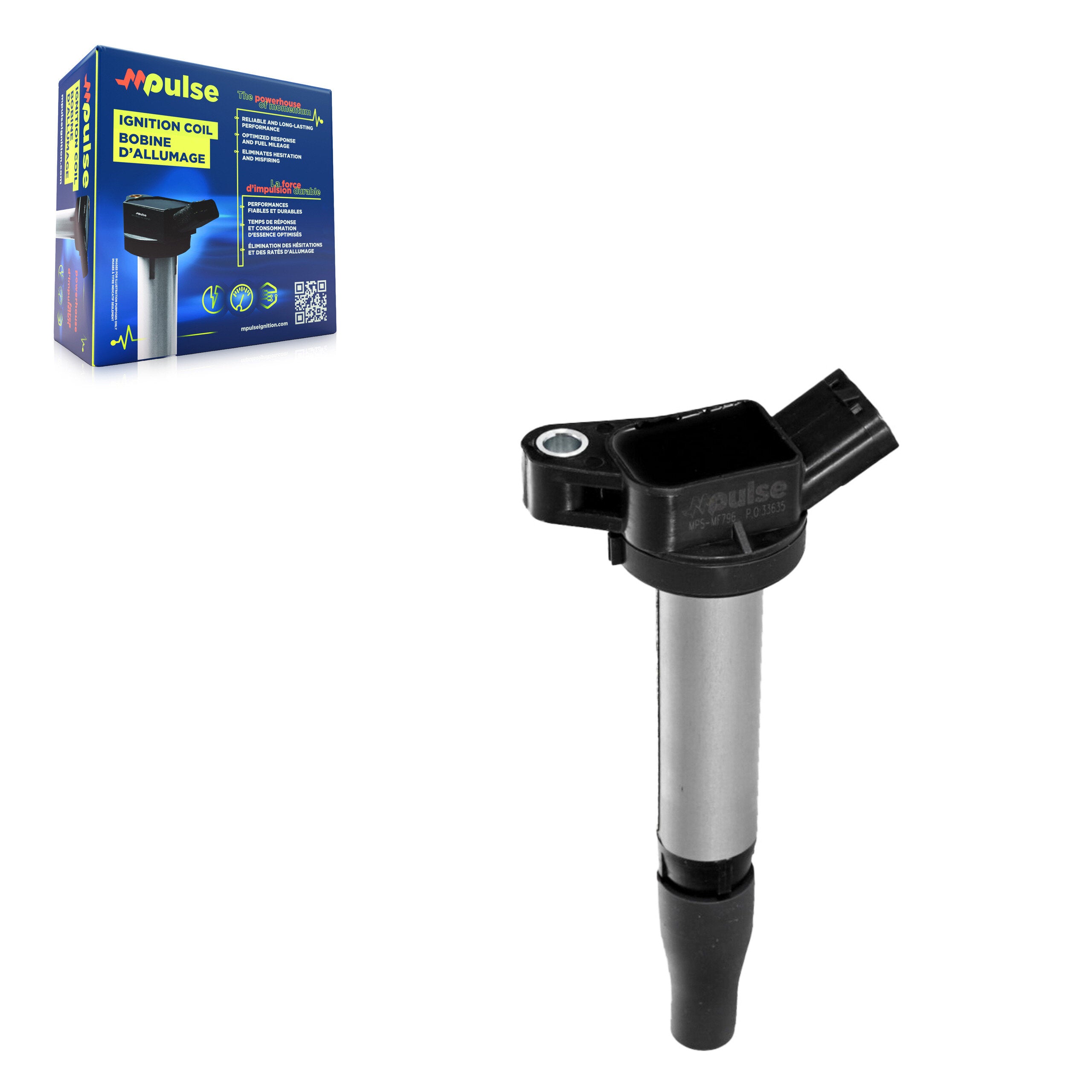 Mpulse MPS-MF796 Ignition Coil for 2016-2021 Lexus LC500h, Lexus LS500h, Lexus GS450h - N/A