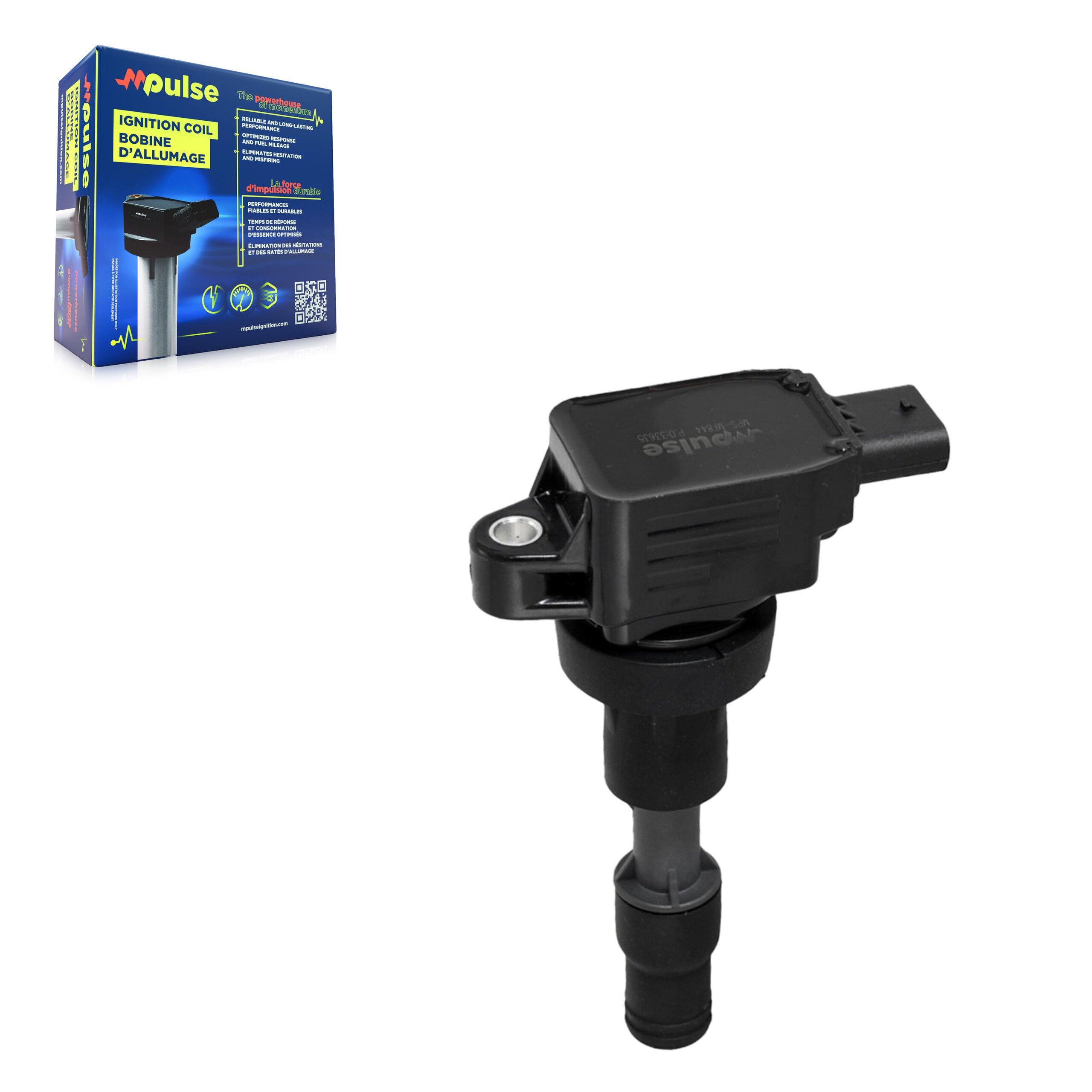 Mpulse MPS-MF844 Ignition Coil for 2017-2025 Hyundai Palisade, Kia Telluride, Genesis G70 - Rear, Right