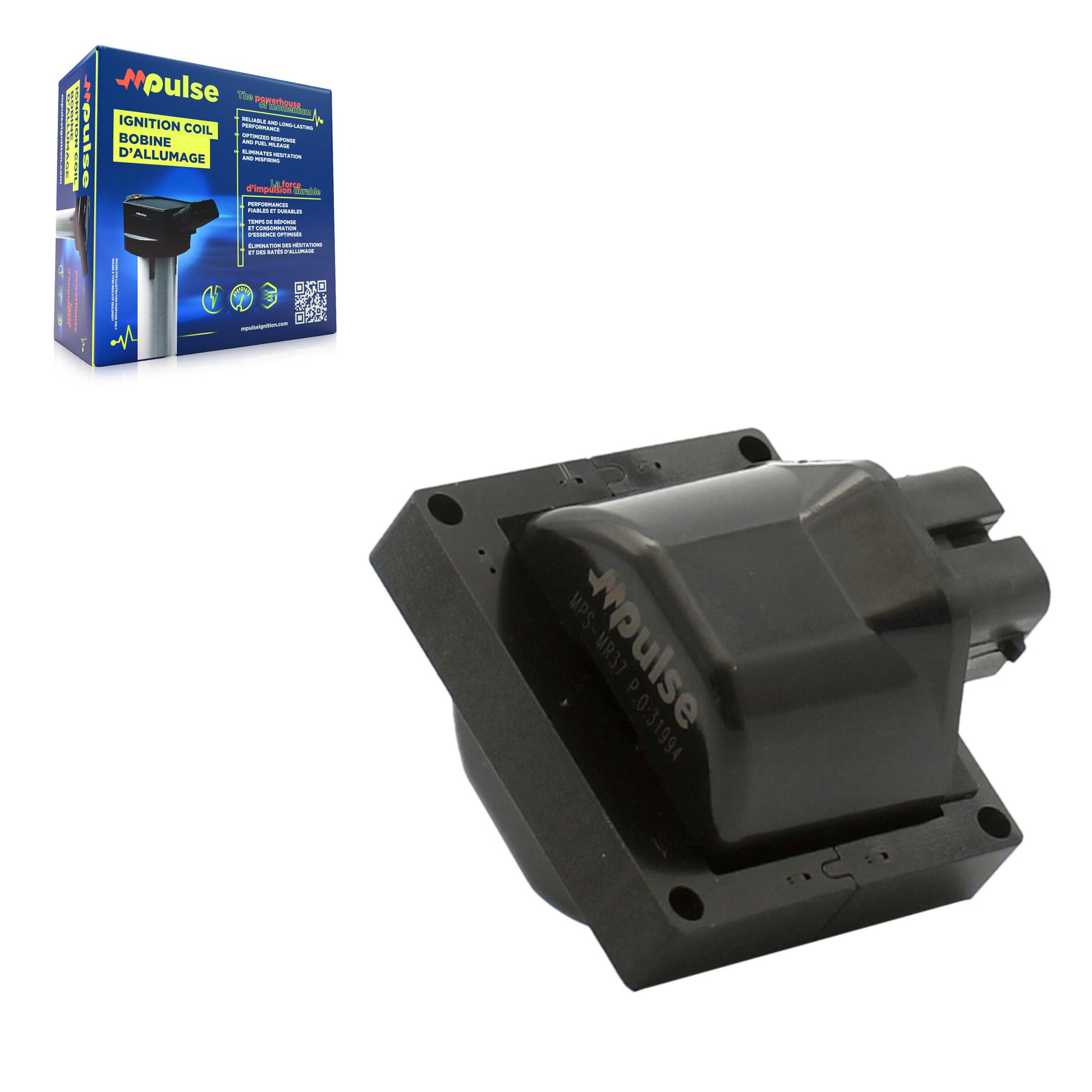 Mpulse MPS-MR37 Ignition Coil for 1985-1998 Chevrolet T7500, Chevrolet C6500 Kodiak, Chevrolet C7500 Kodiak - N/A