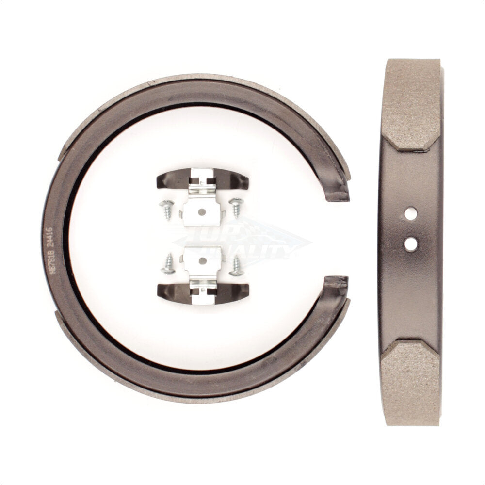Top Quality NB-781B Parking Brake Shoe for 1999-2014 Chevrolet Avalanche, Chevrolet Silverado 1500, Chevrolet Silverado 1500 Classic - Rear