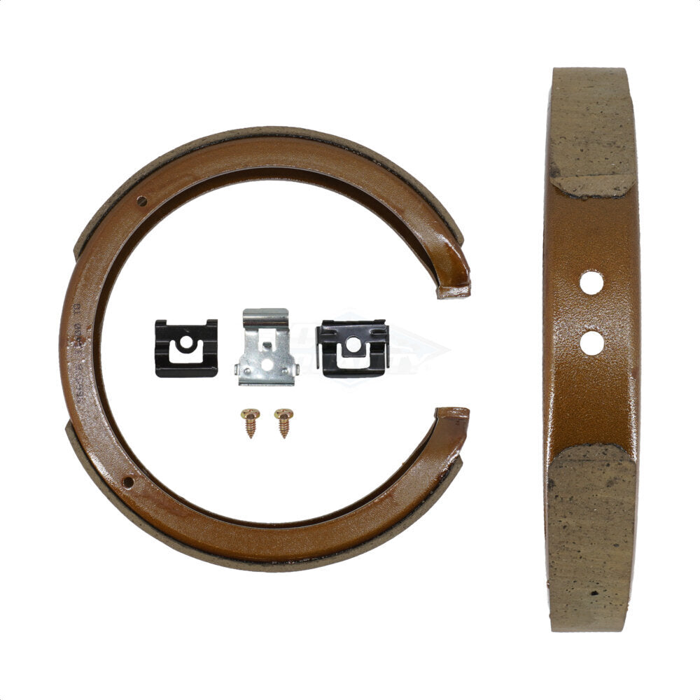 Top Quality NB-957B Parking Brake Shoe for 2004-2015 Ford Edge, Lincoln MKX, Mazda CX-7 - Rear
