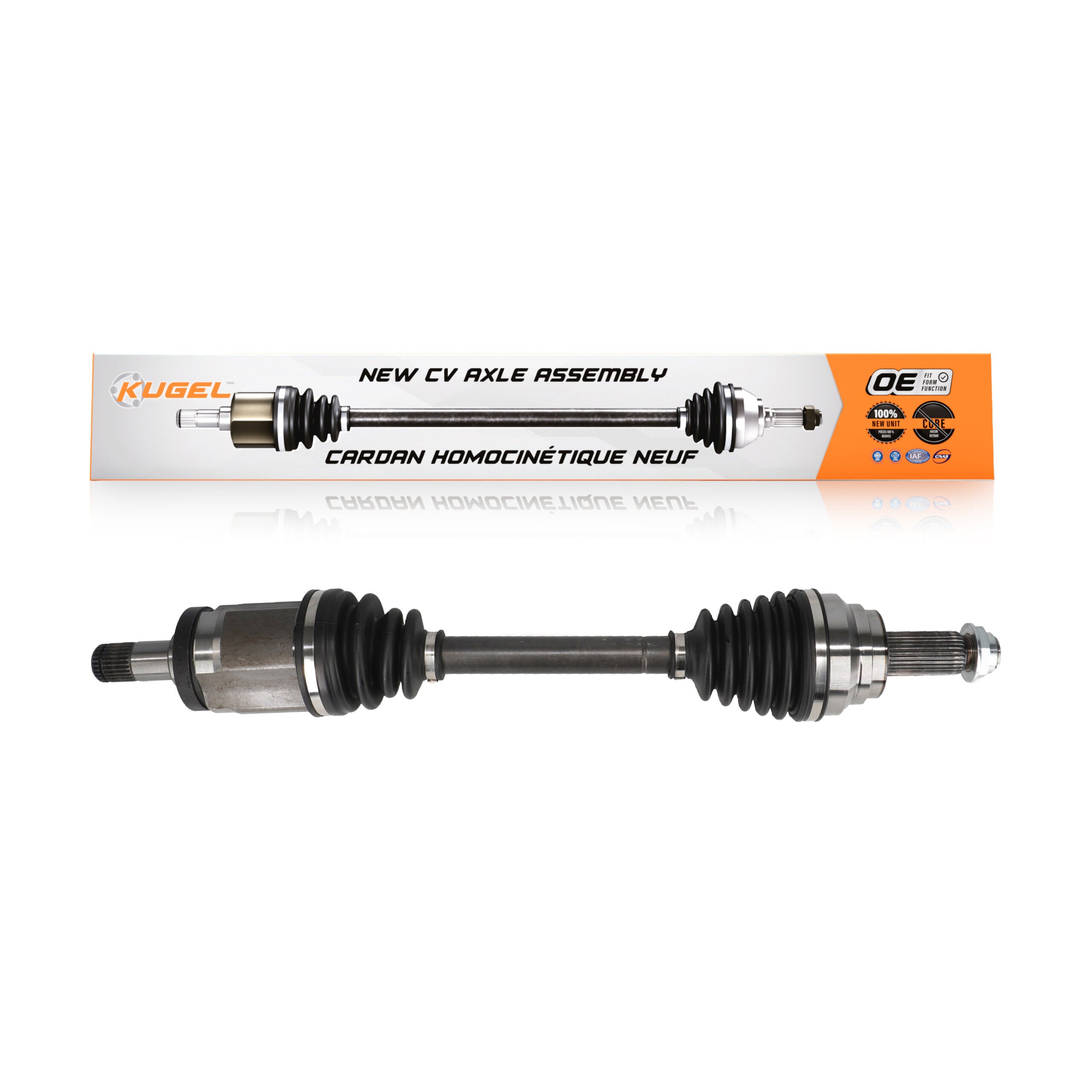 Kugel NCV-BM27540 CV Axle Shaft for 2007-2019 BMW X5, BMW X6 - Front Left