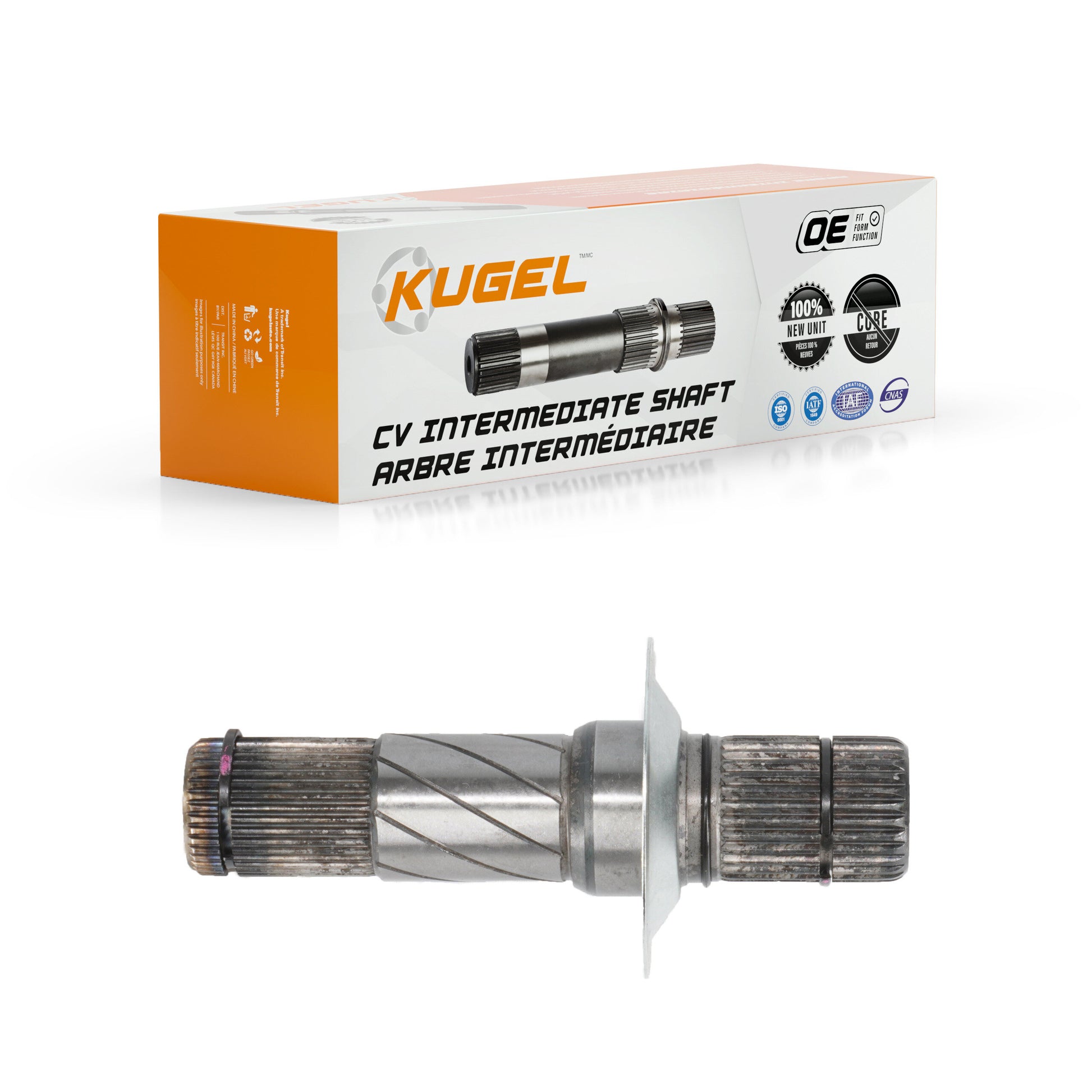 Kugel NCV-CH12000 CV Intermediate Shaft for 2012-2017 Ram 1500 - Front Left