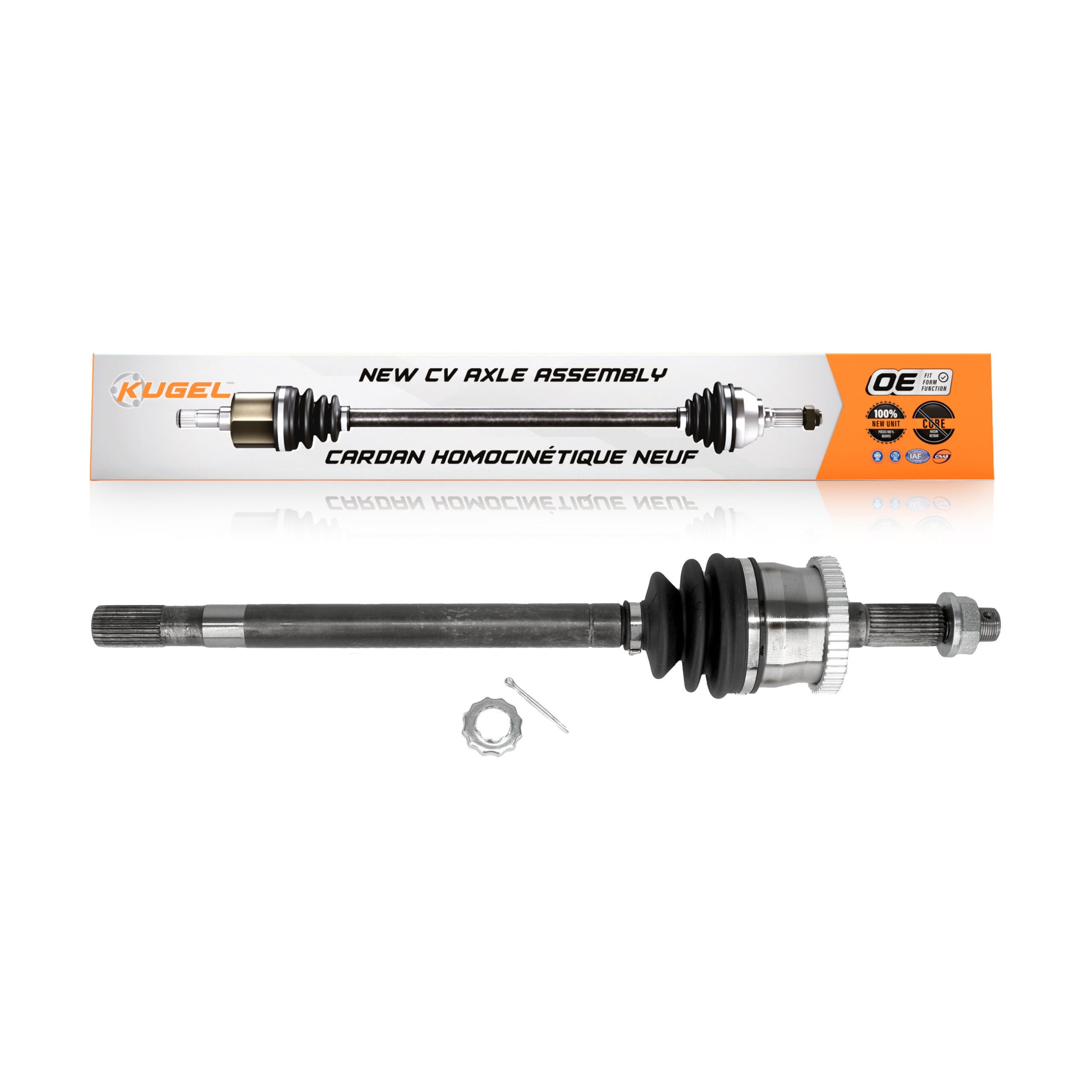 Kugel NCV-CH82010 CV Axle Shaft for 1999-2004 Jeep Grand Cherokee - Front Left