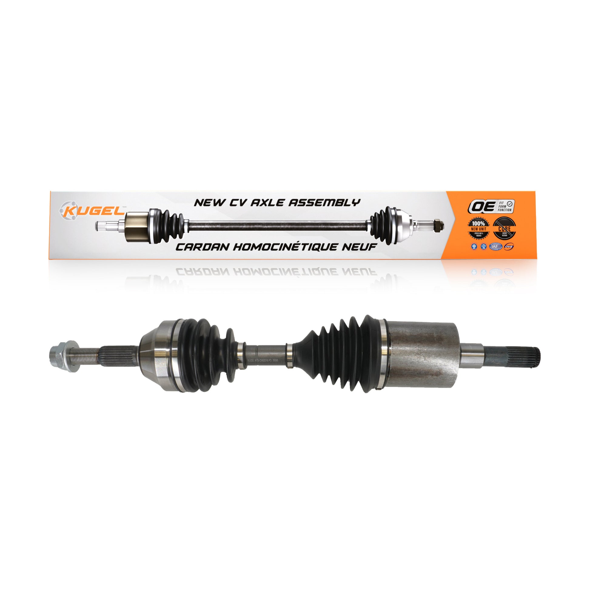 Kugel NCV-CH82016 CV Axle Shaft for 2002-2007 Jeep Liberty - Front Left