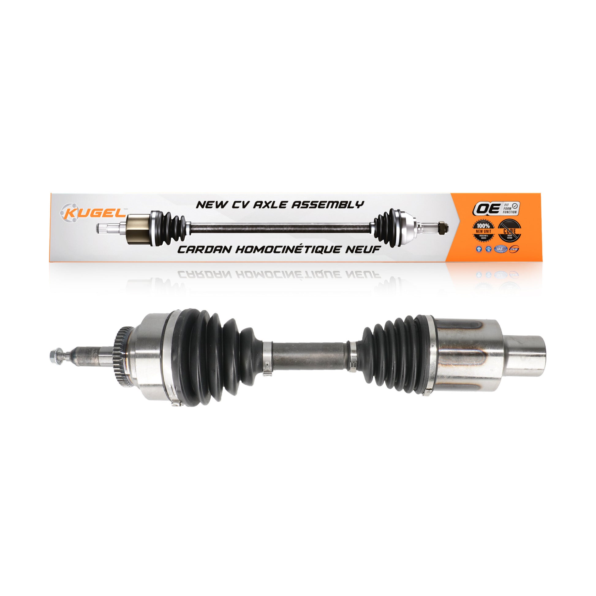 Kugel NCV-FD11060HD CV Axle Shaft for 2015-2021 Ford Expedition, Ford F-150, Lincoln Navigator - Front Right