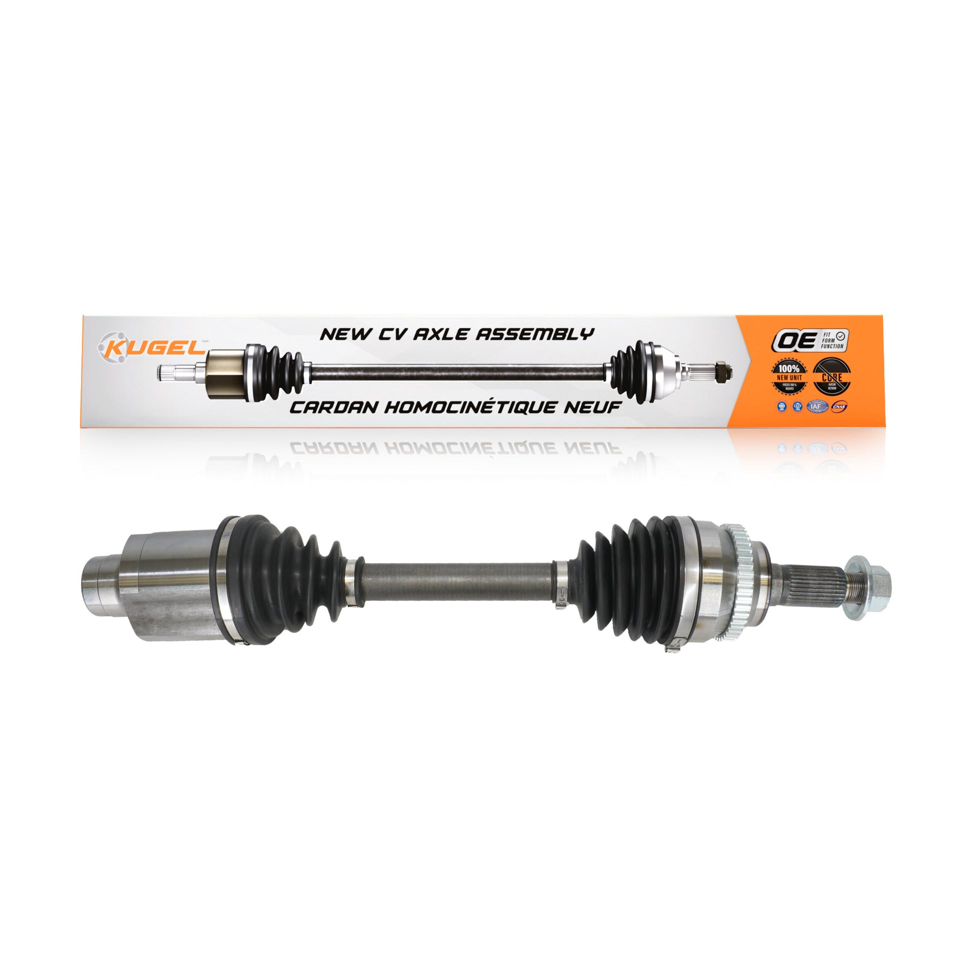 Kugel NCV-FD11099 CV Axle Shaft for 2012-2014 Ford Edge - Front Right